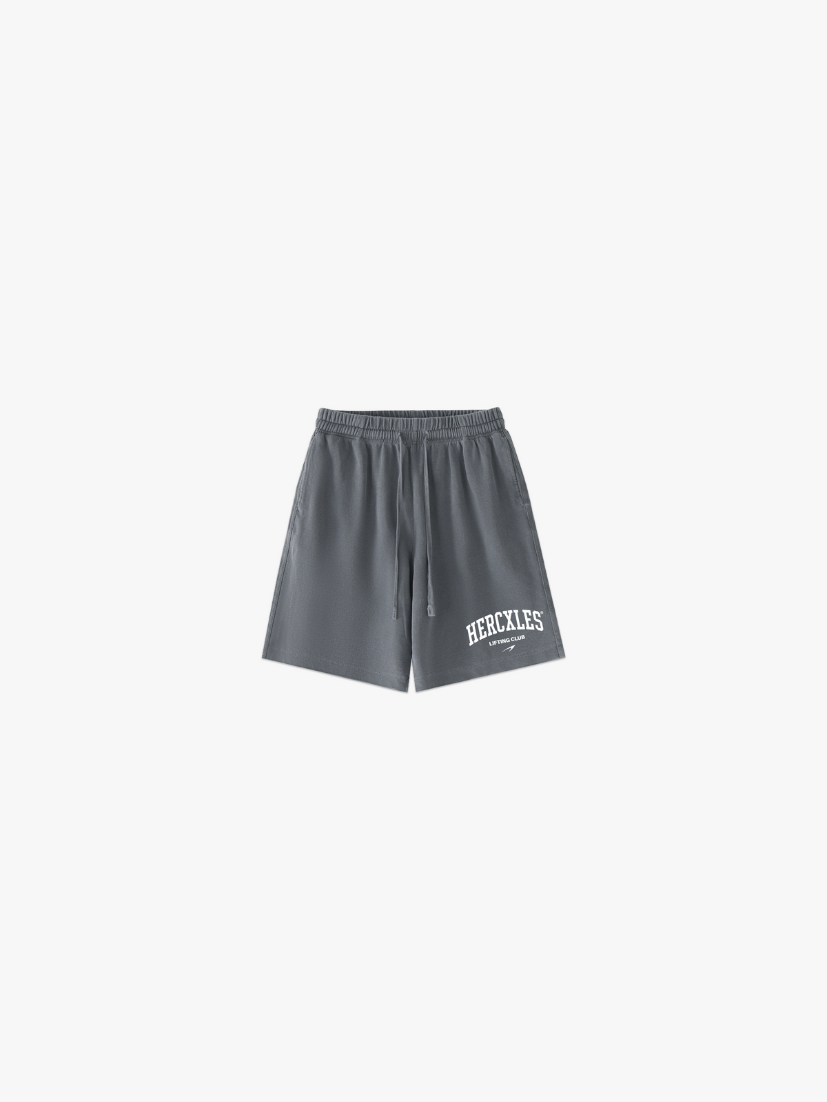 Lifting Club Vintage Shorts - Gray front