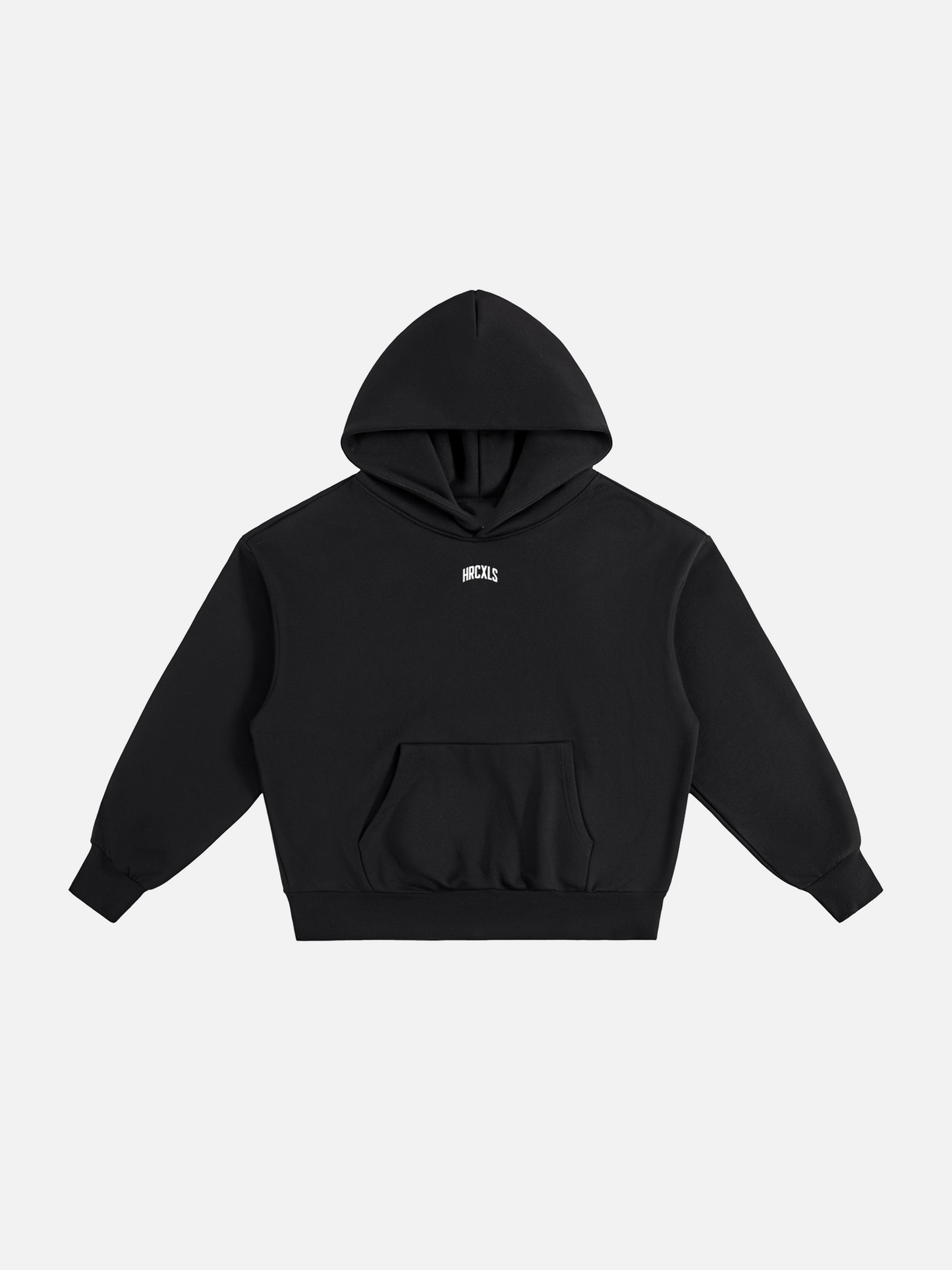 Athlete Edition Heavyweight Hoodie - Black front flat lay
