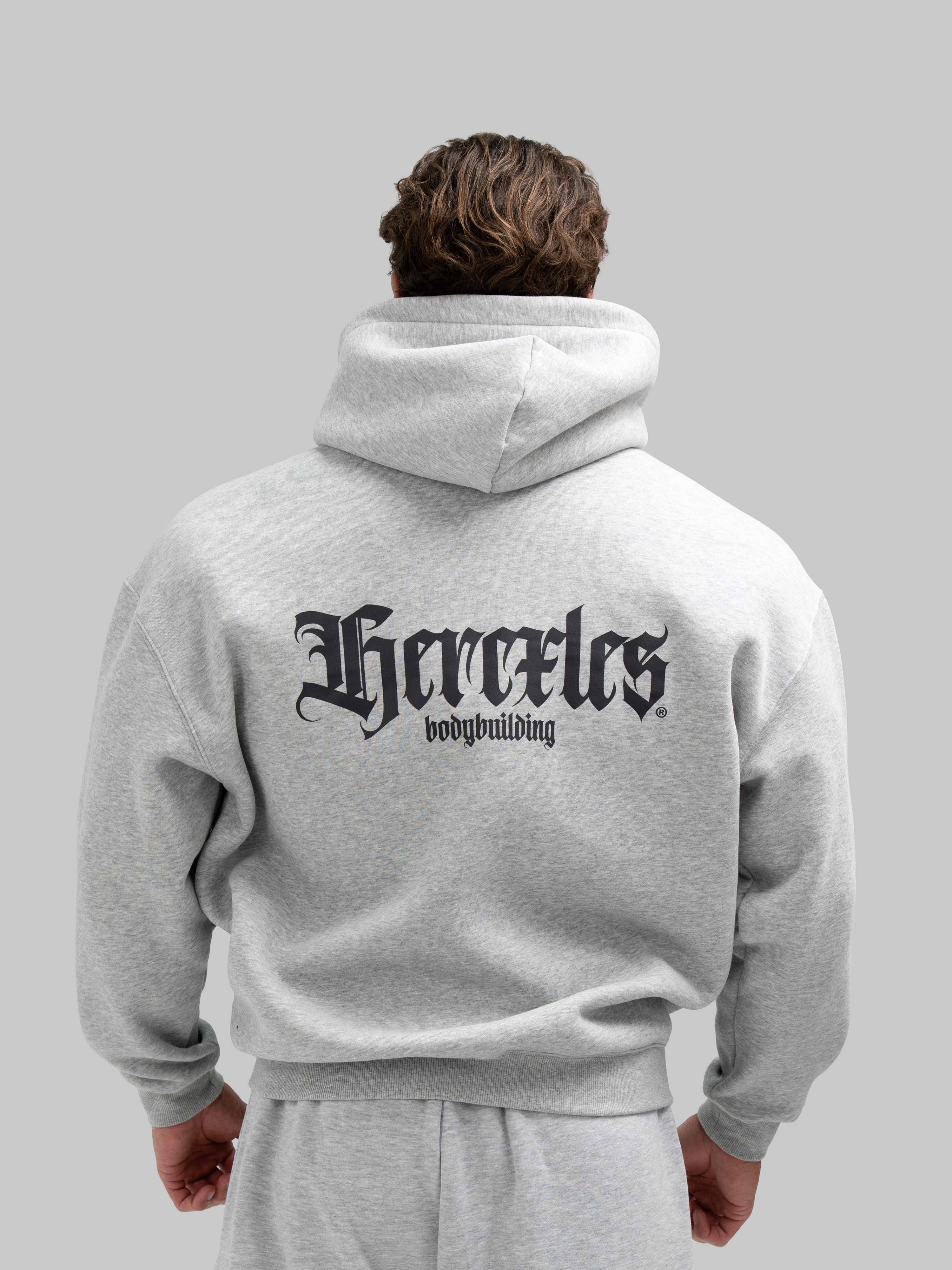 Bodybuilding Relaxed Zip Up Hoodie