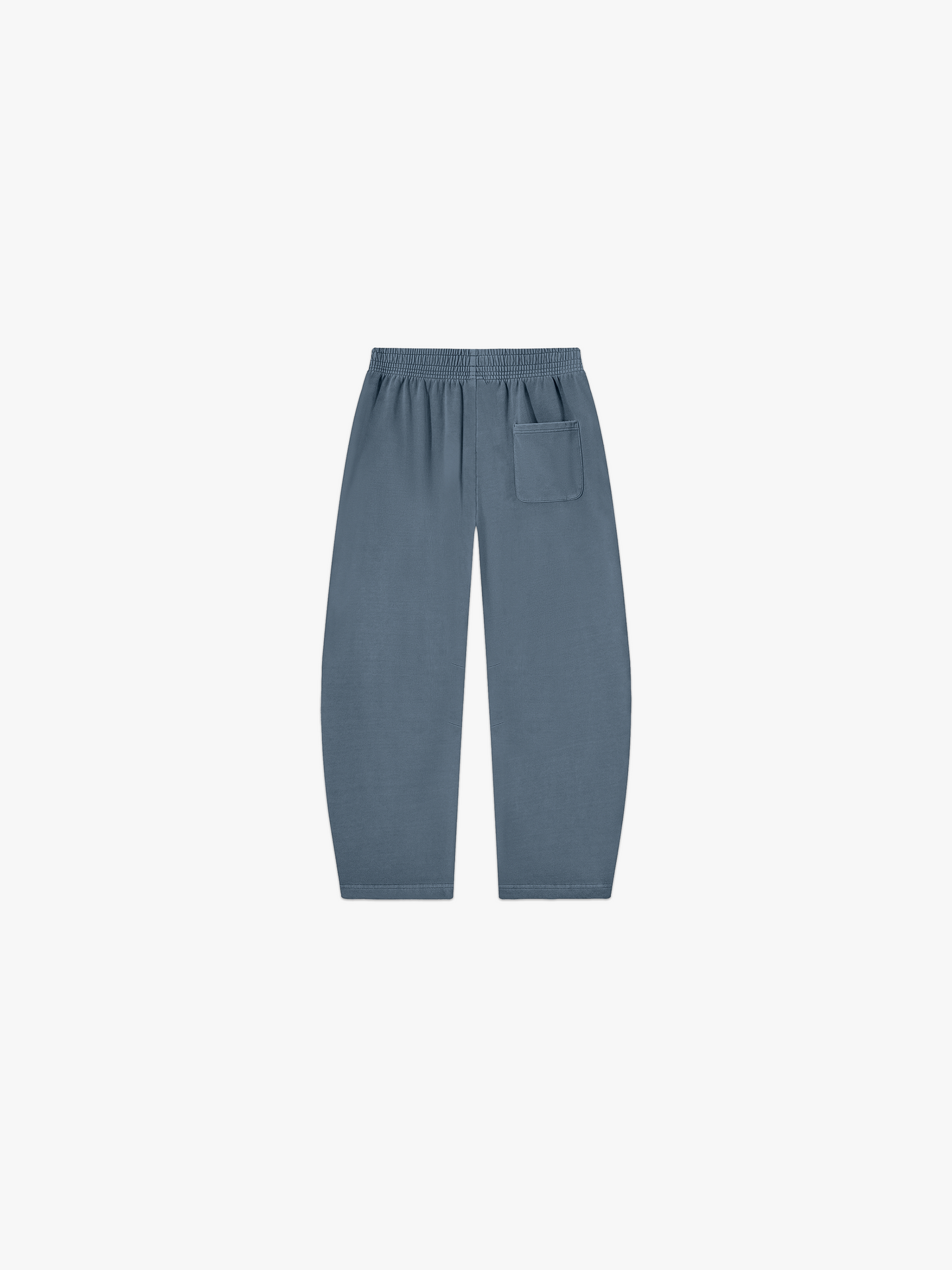 HERCSTUDIOS Sweatpants - Blue Grey back flat lay