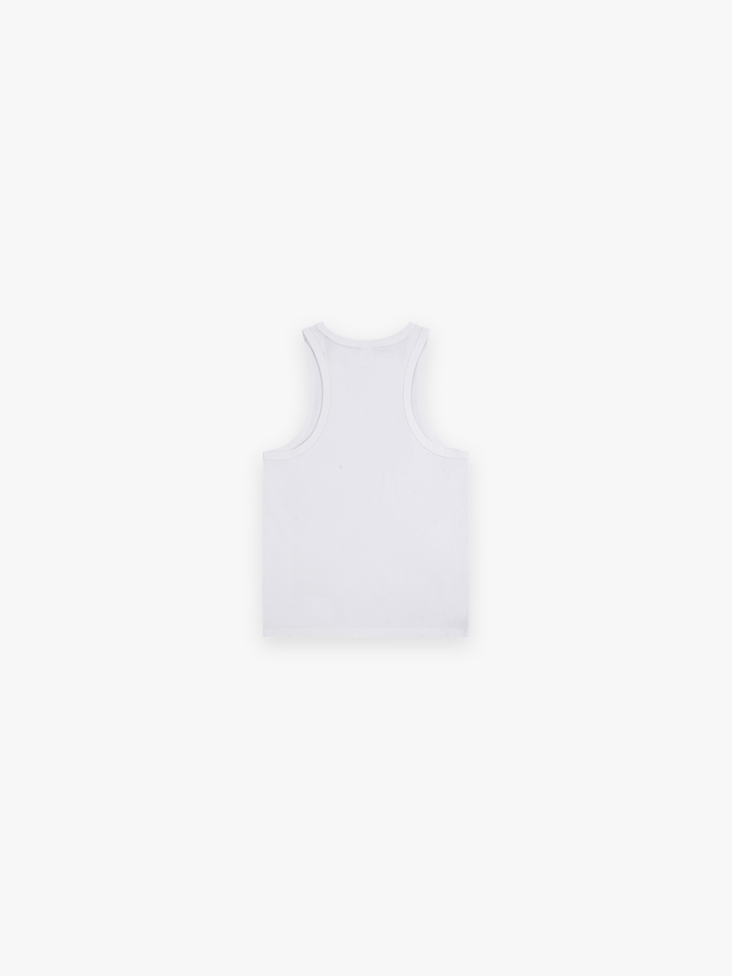 HERCXLES Tank Top - White back flatlay