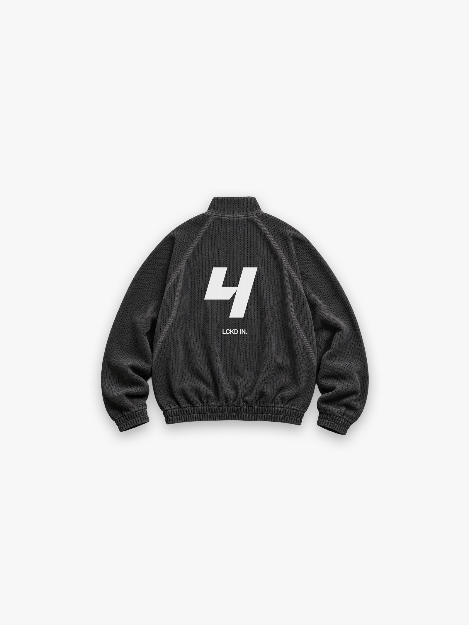 HERCXLES 2026: LCKD IN Mesh Jacket - Washed Black back