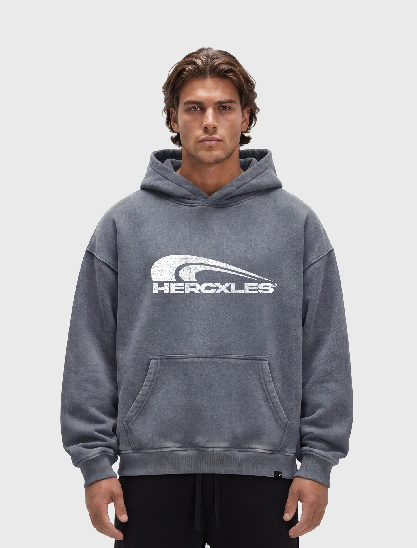 HERCXLES Rush Hoodie - Royal Blue model front