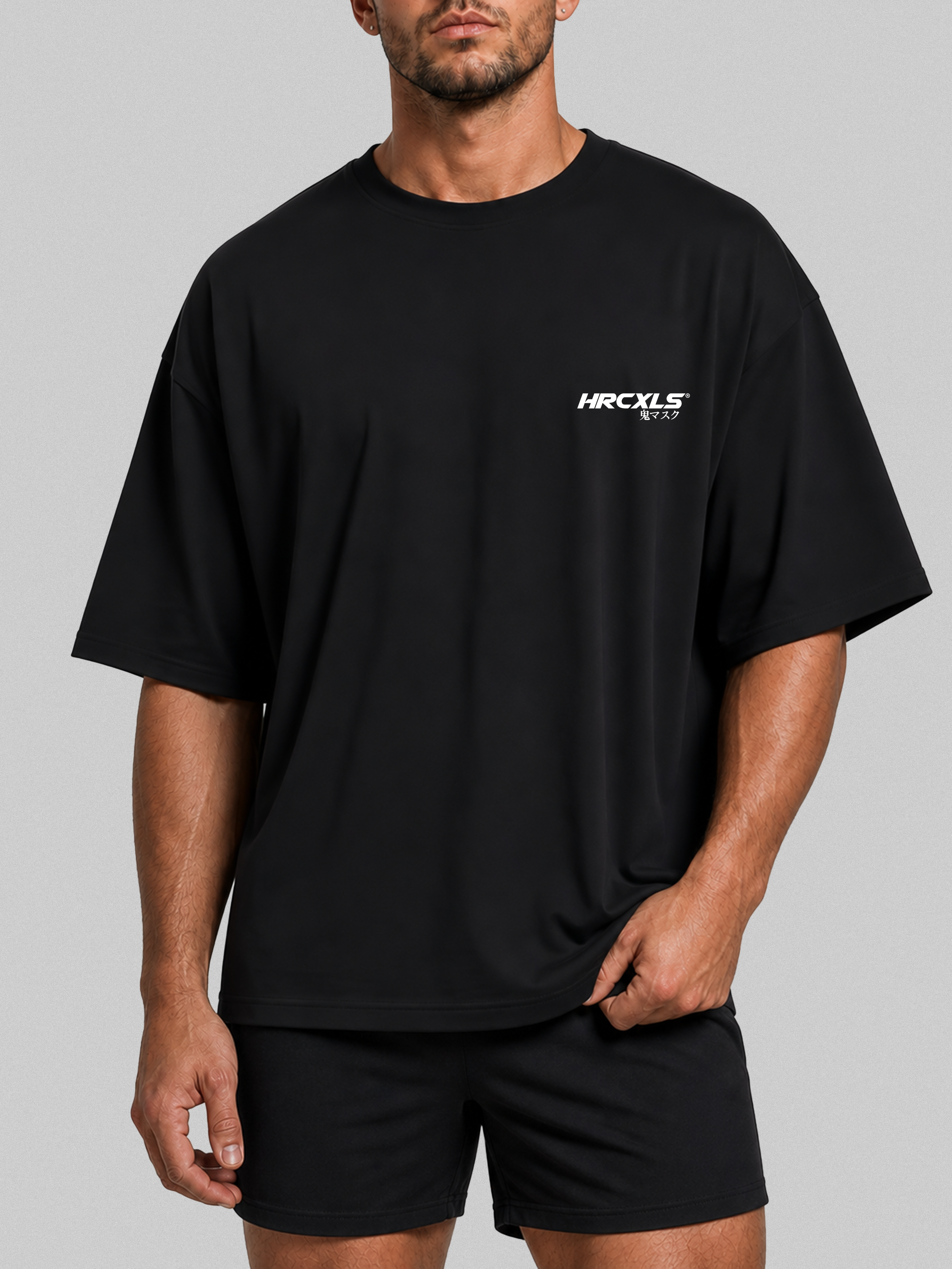 HCX feature detail: Venom T-Shirt - Black model