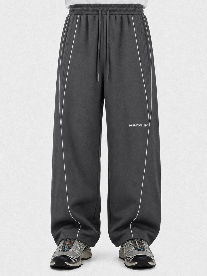 HCX feature detail: Reflective Straight-Leg Sweatpants - hcx gallery reflective sweatpants grey