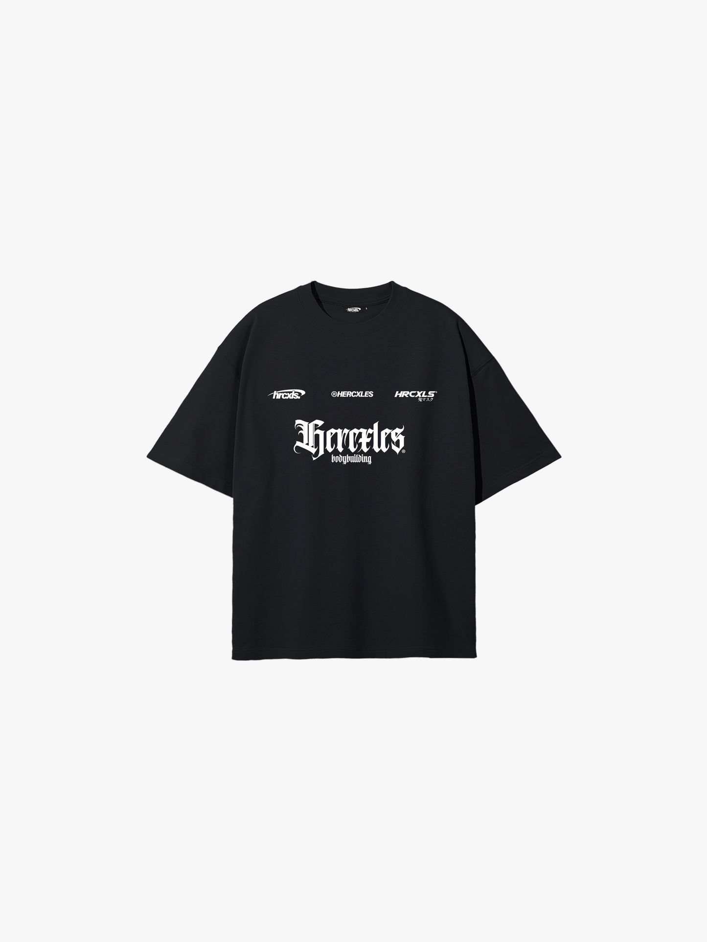 Logo T-Shirt - Black front flat lay