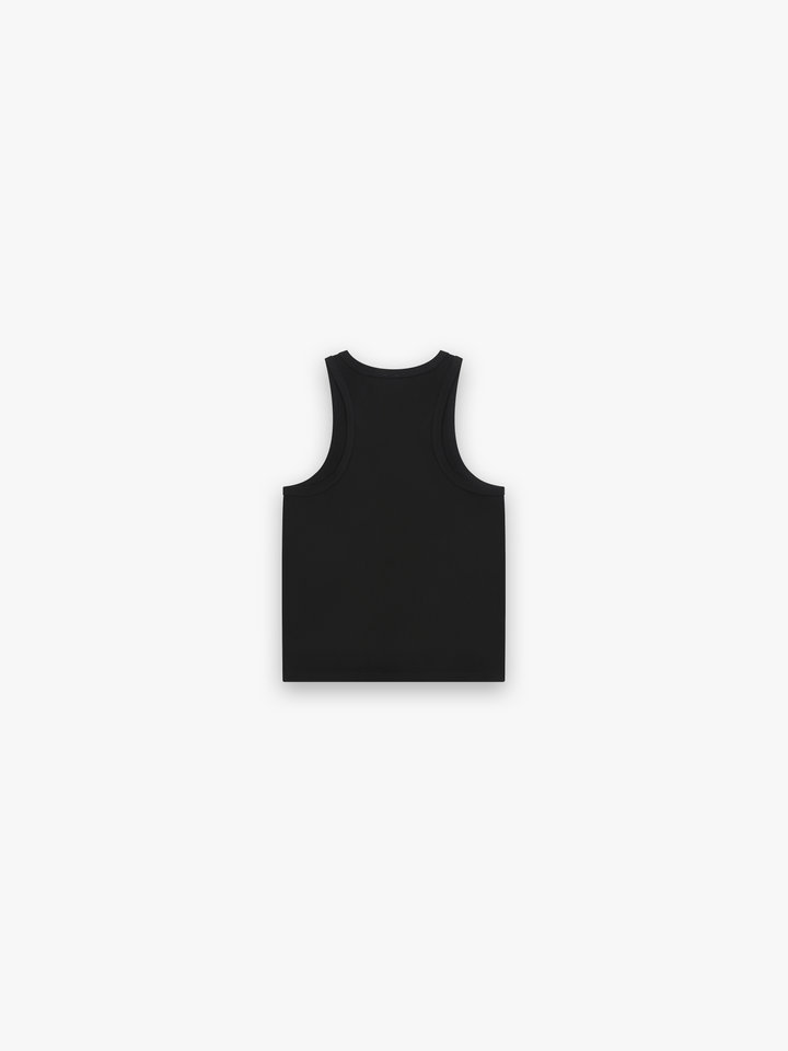 HERCXLES Sport Tank Top - Black back flatlay