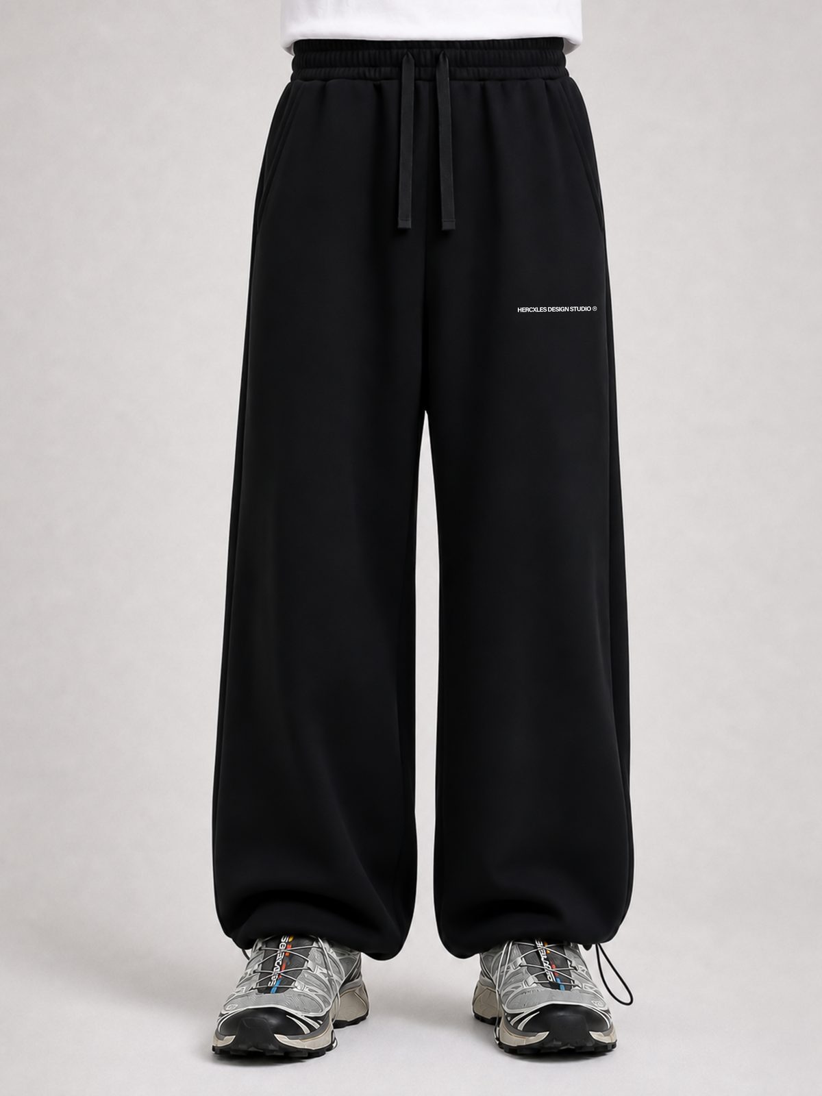 Studios Bungee Cord Sweatpants worn by model