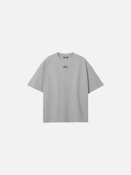 HERCXLES: Athlete Edition Oversized T-Shirt - Light Grey front flat lay
