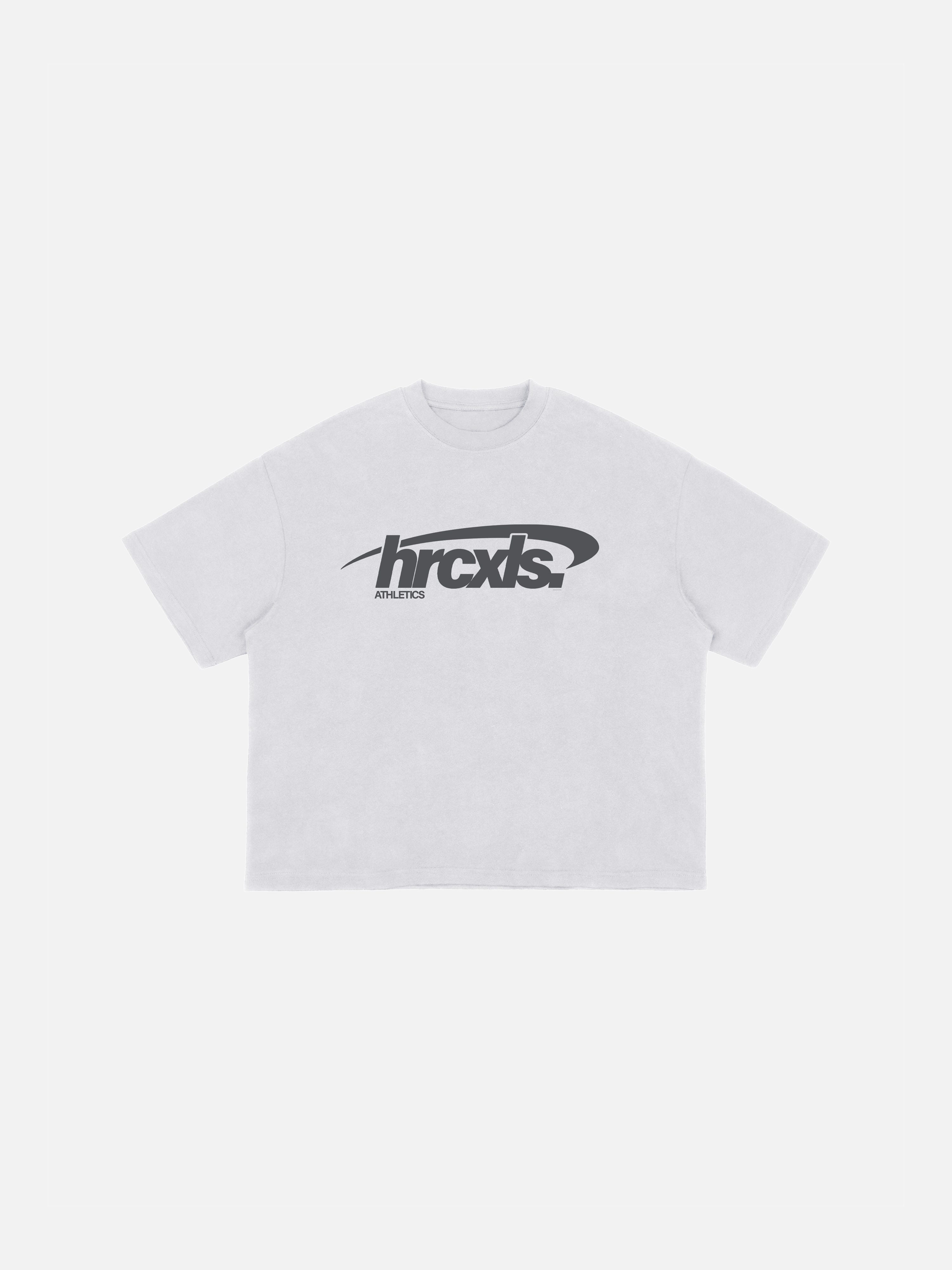 HERCXLES: Sport Oversized T-Shirt - White front flat lay