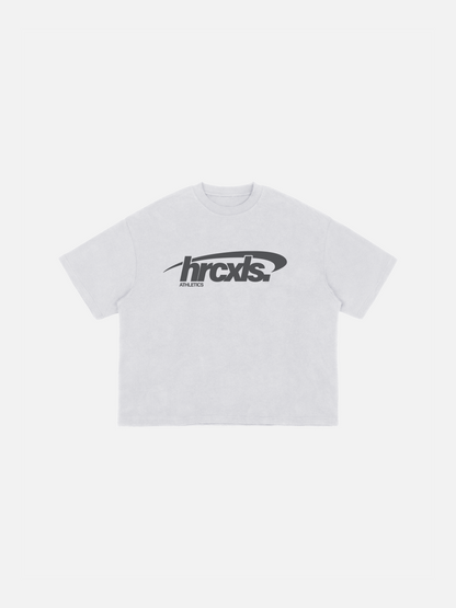 HERCXLES: Sport Oversized T-Shirt - White front flat lay