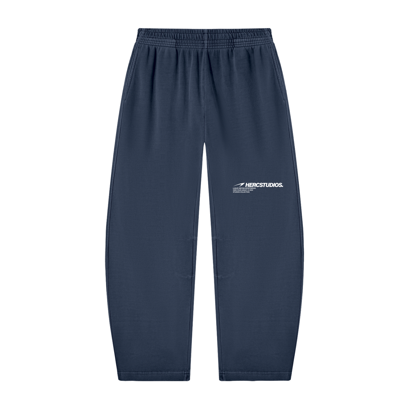 Unisex Vintage Washed Barrel Leg Sweatpants