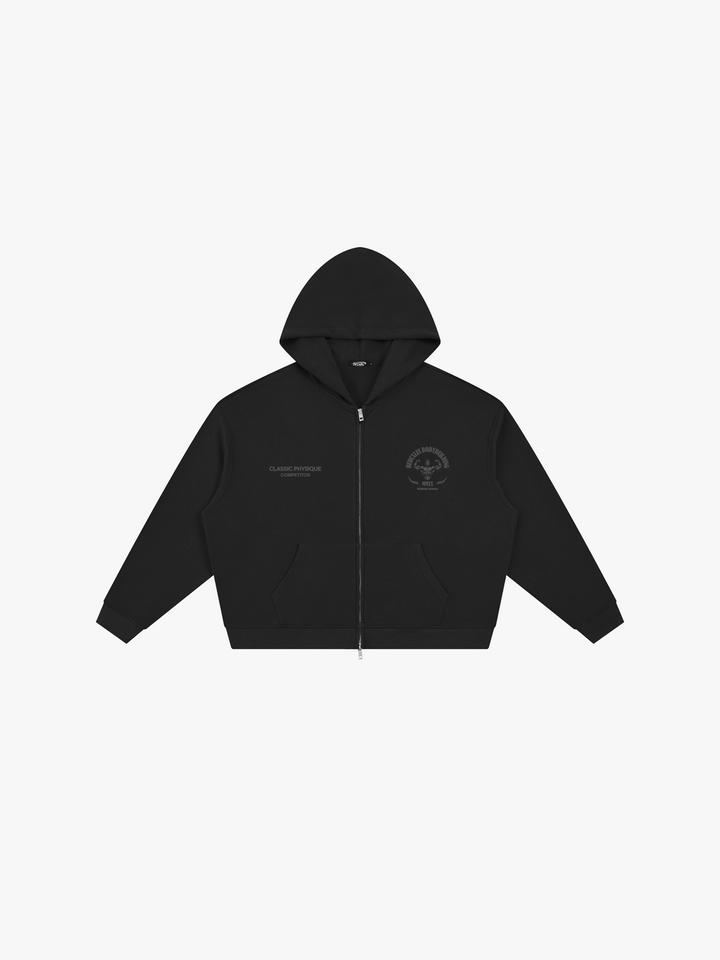 Worldwide Competitor Zip Hoodie - Black