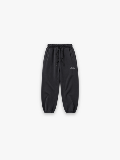 Athletics Oversized Sweatpants - Black flat lay front