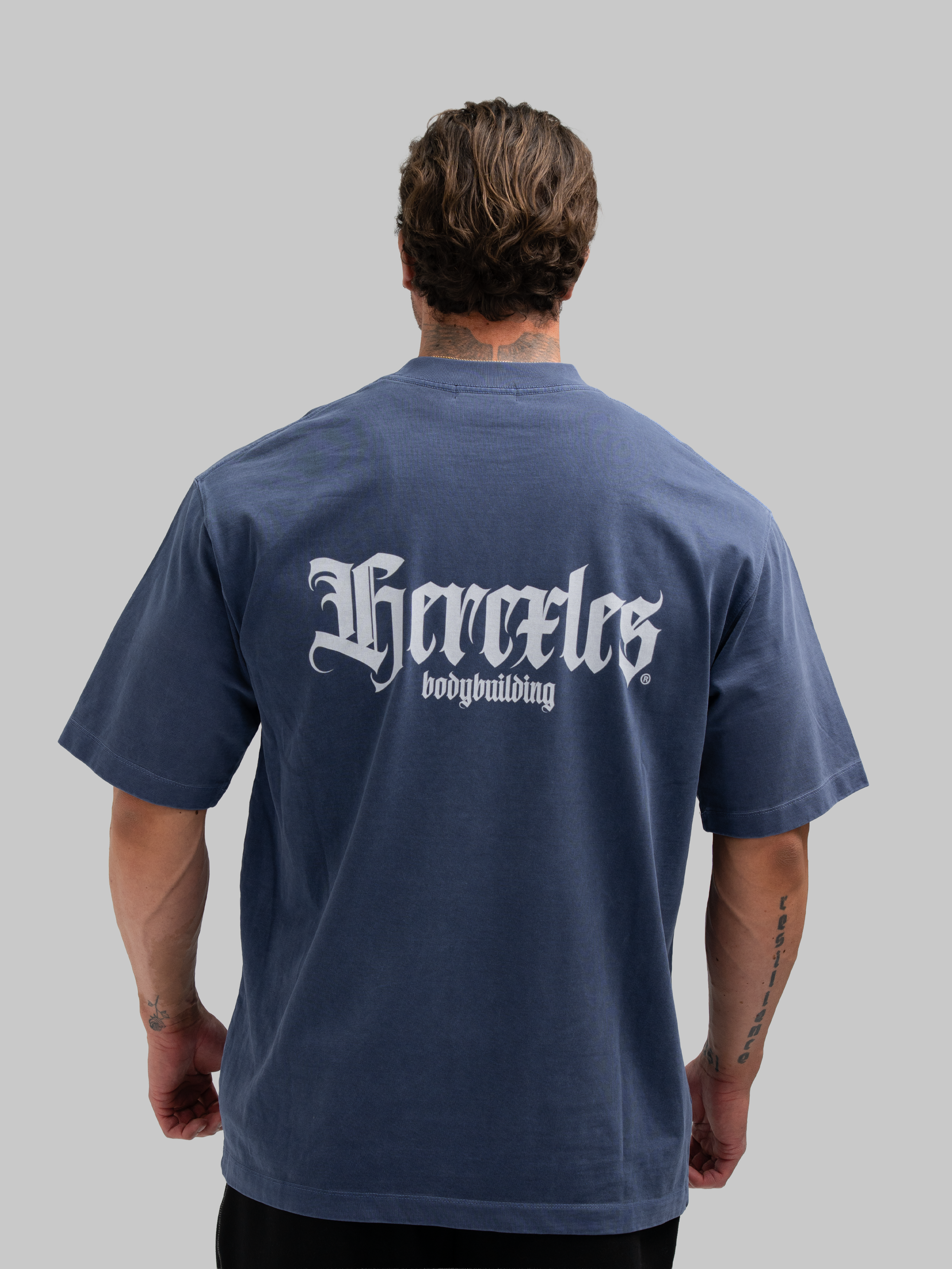 Camiseta extragrande de culturismo 