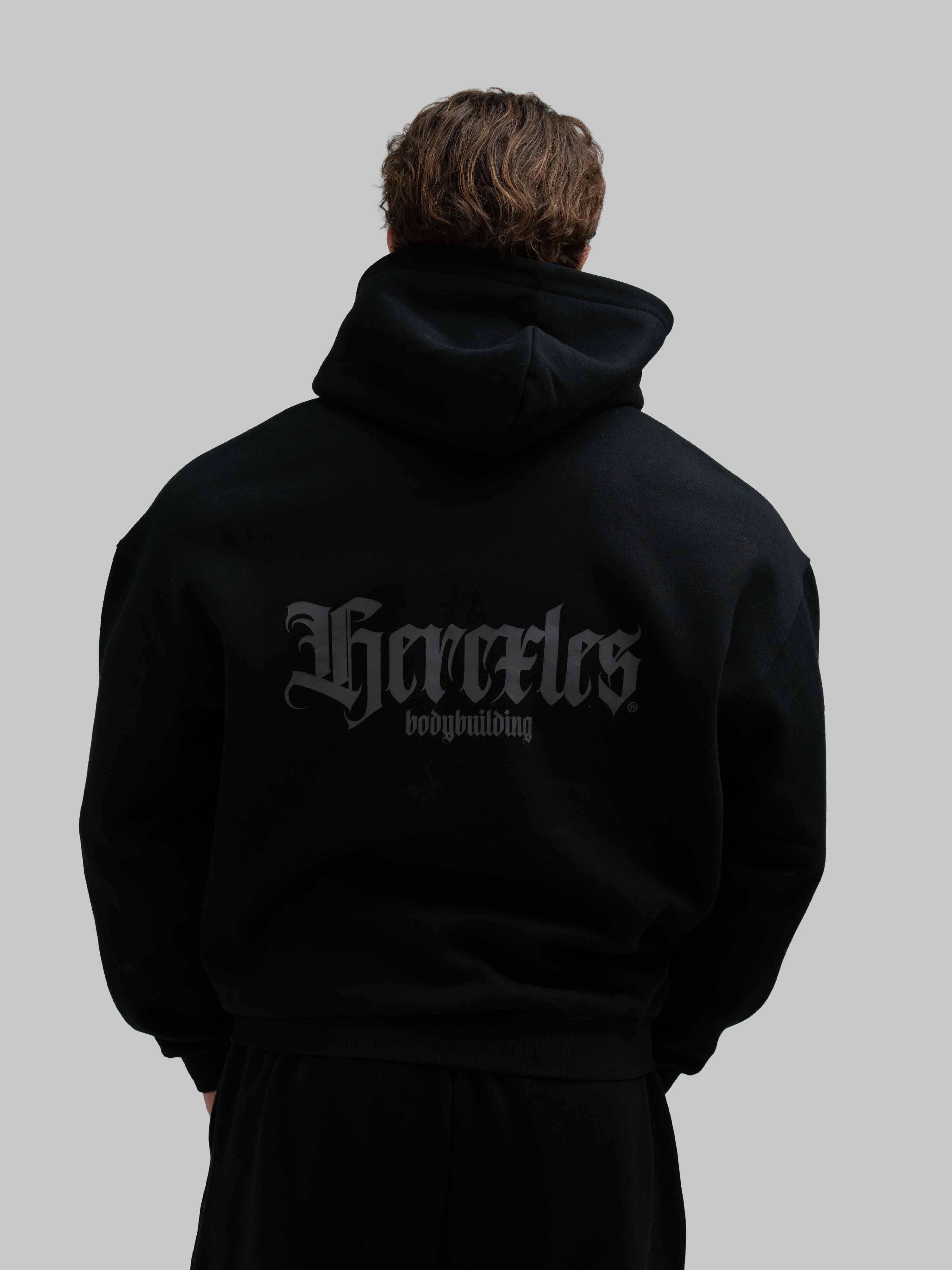 Bodybuilding Relaxed Zip Up Hoodie