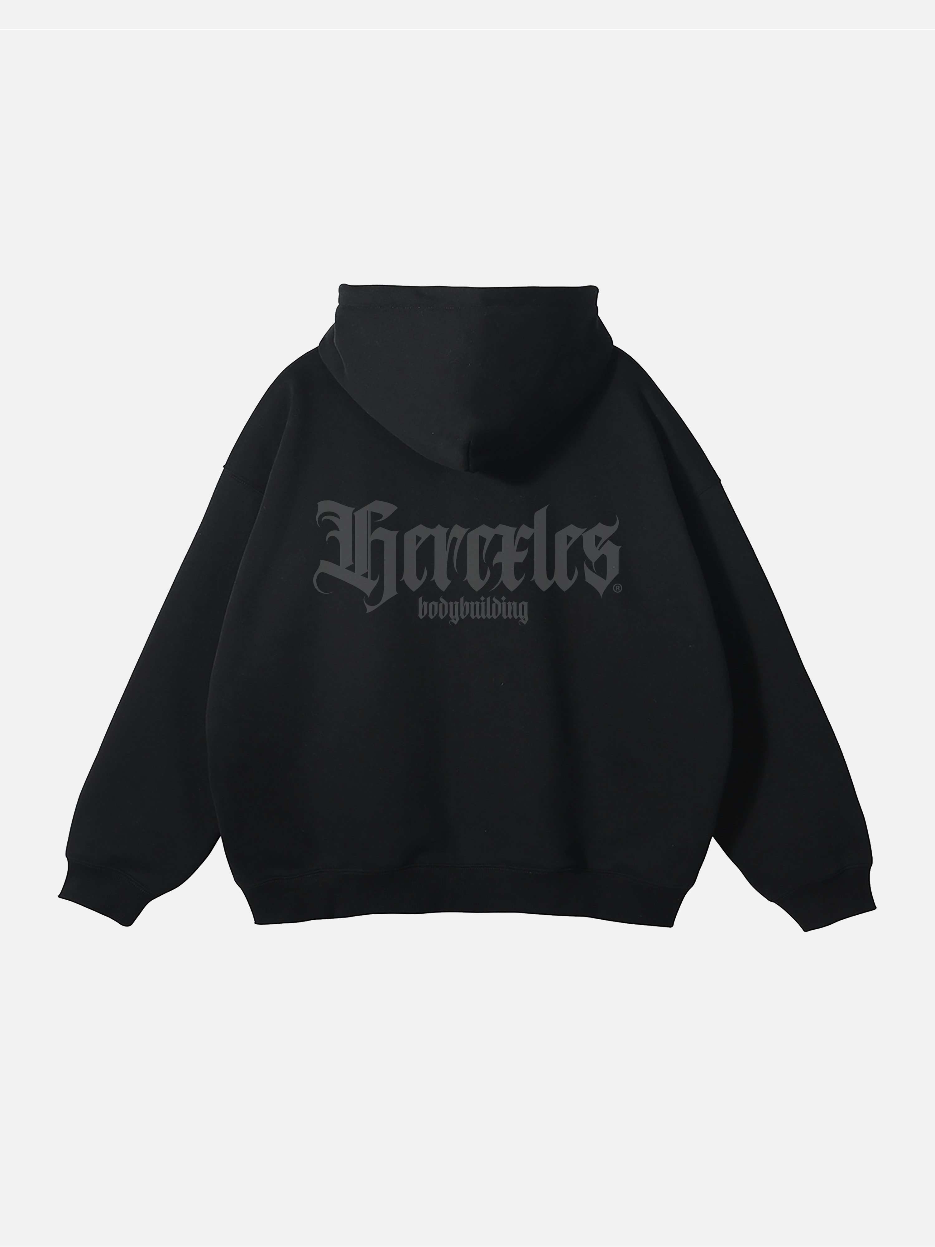 Bodybuilding Relaxed Zip Up Hoodie