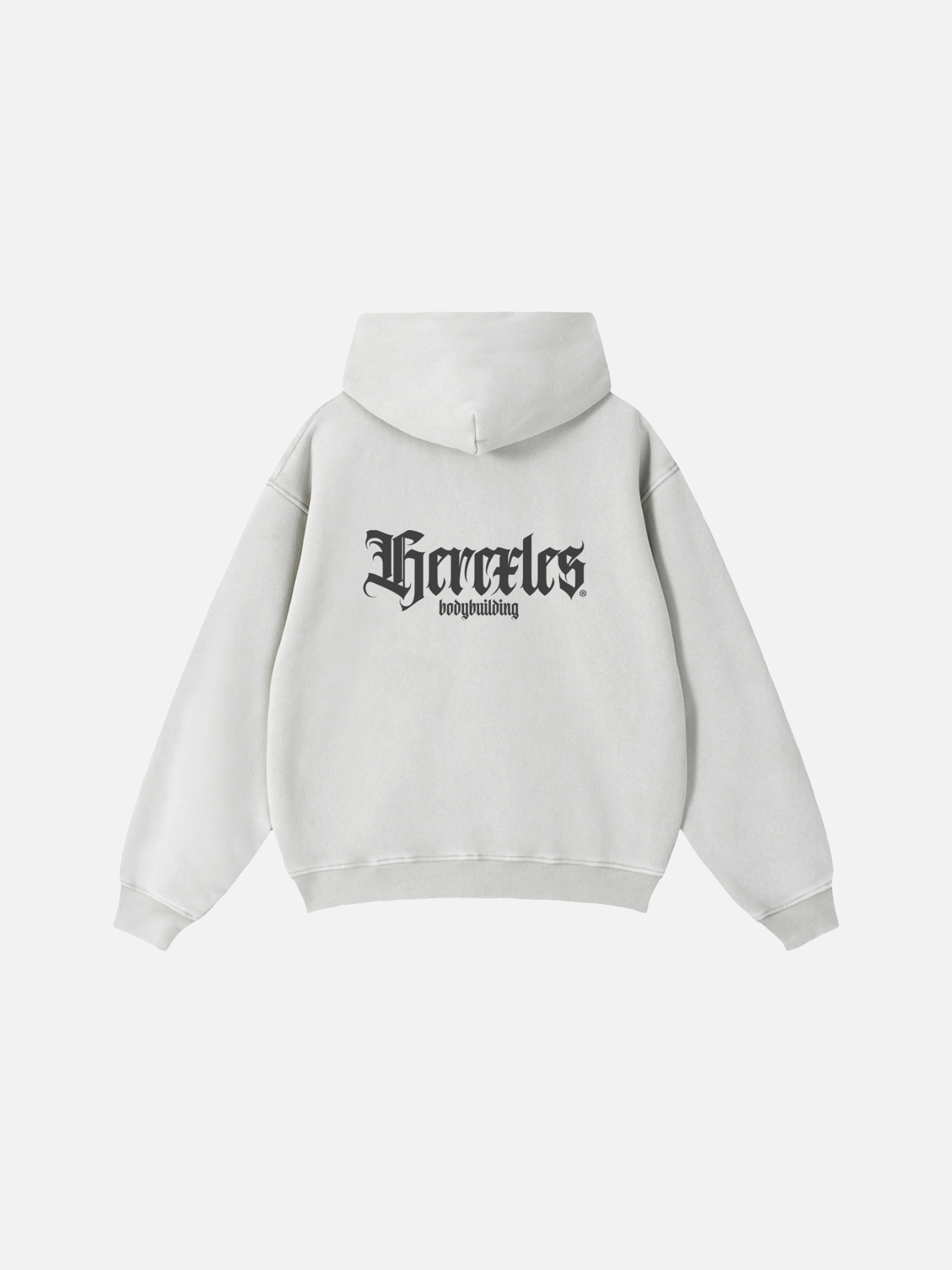 Bodybuilding Boxy Zip Hoodie