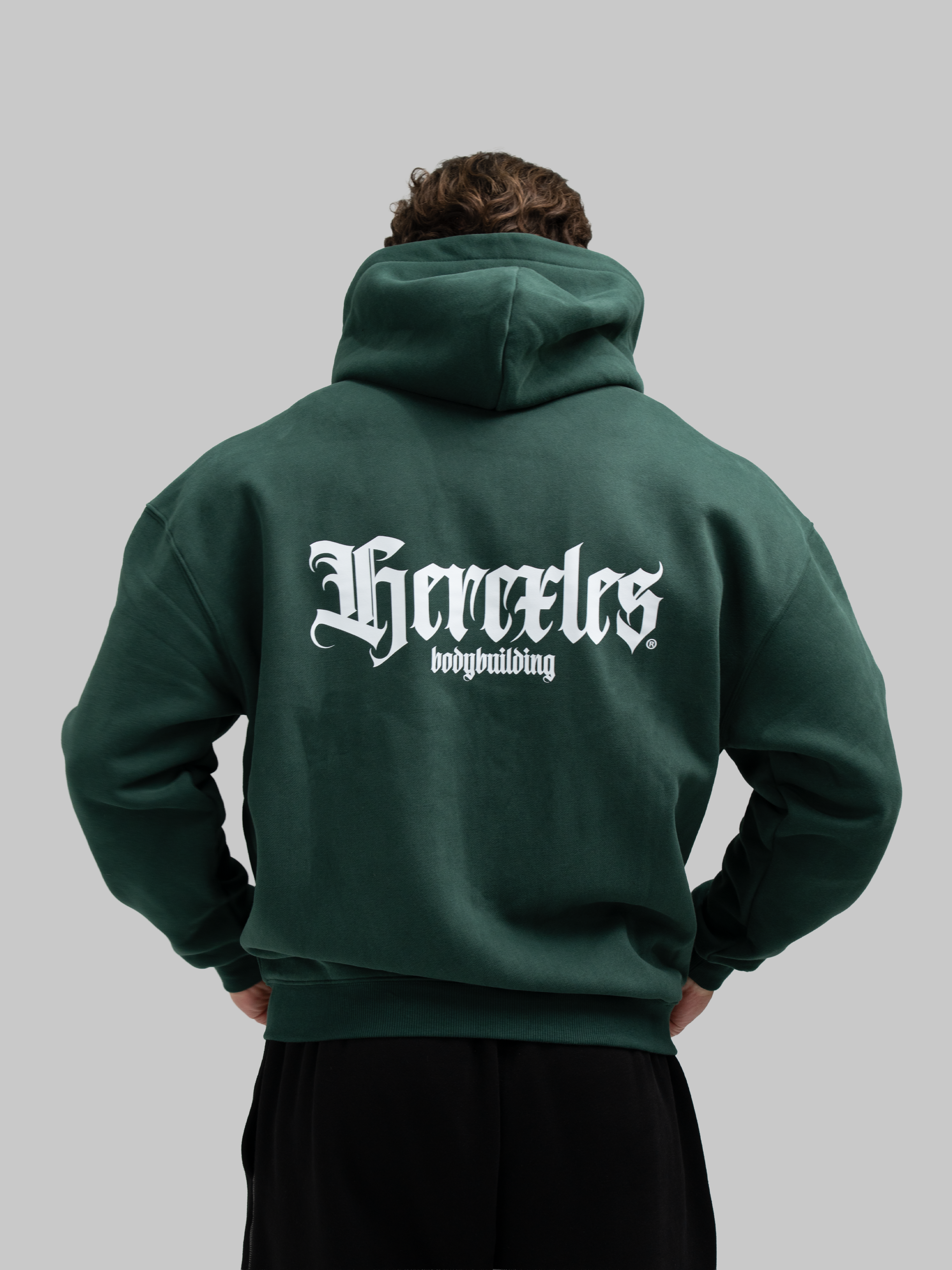 Bodybuilding Relaxed Zip Up Hoodie