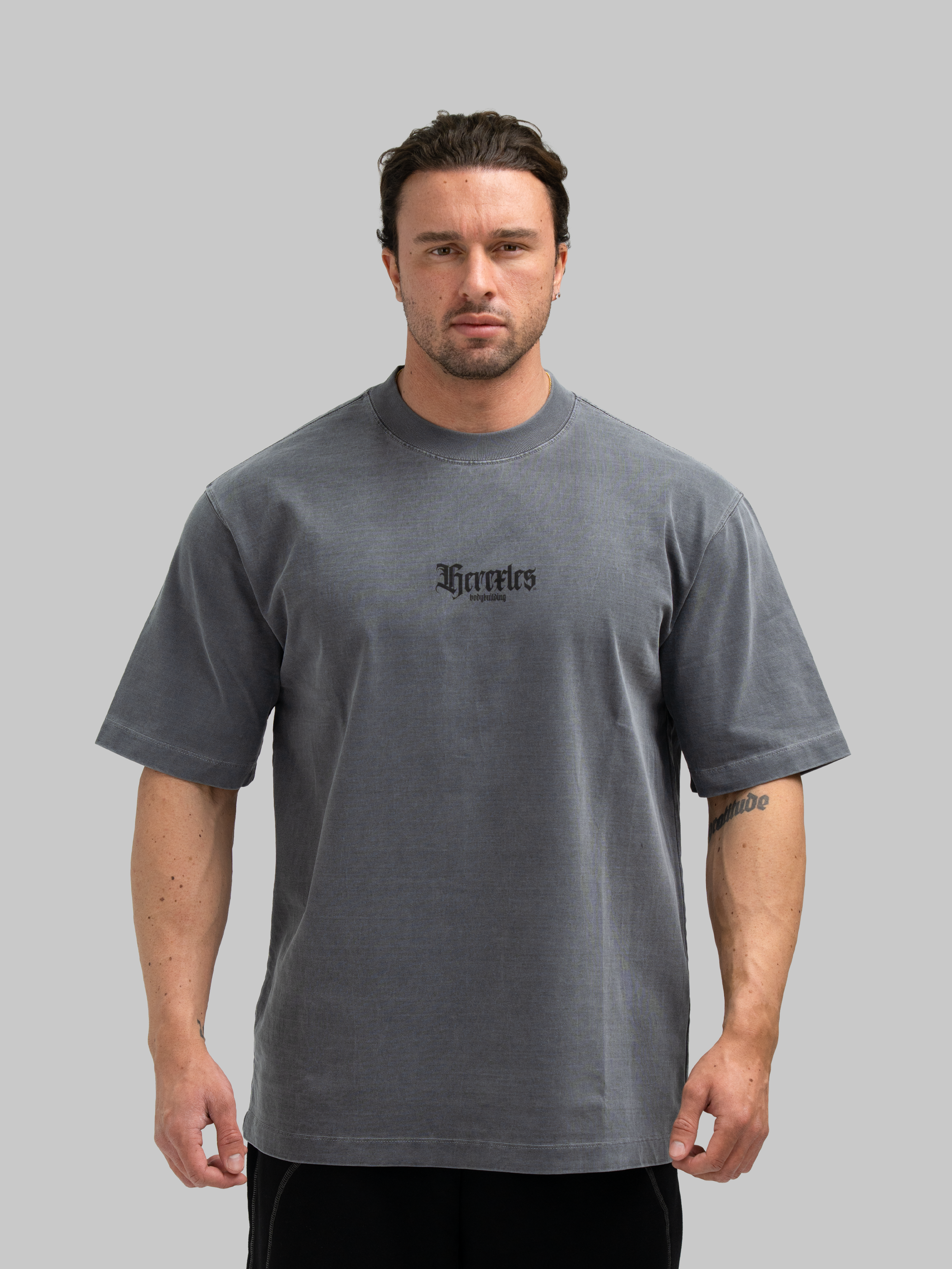 Camiseta extragrande de culturismo 