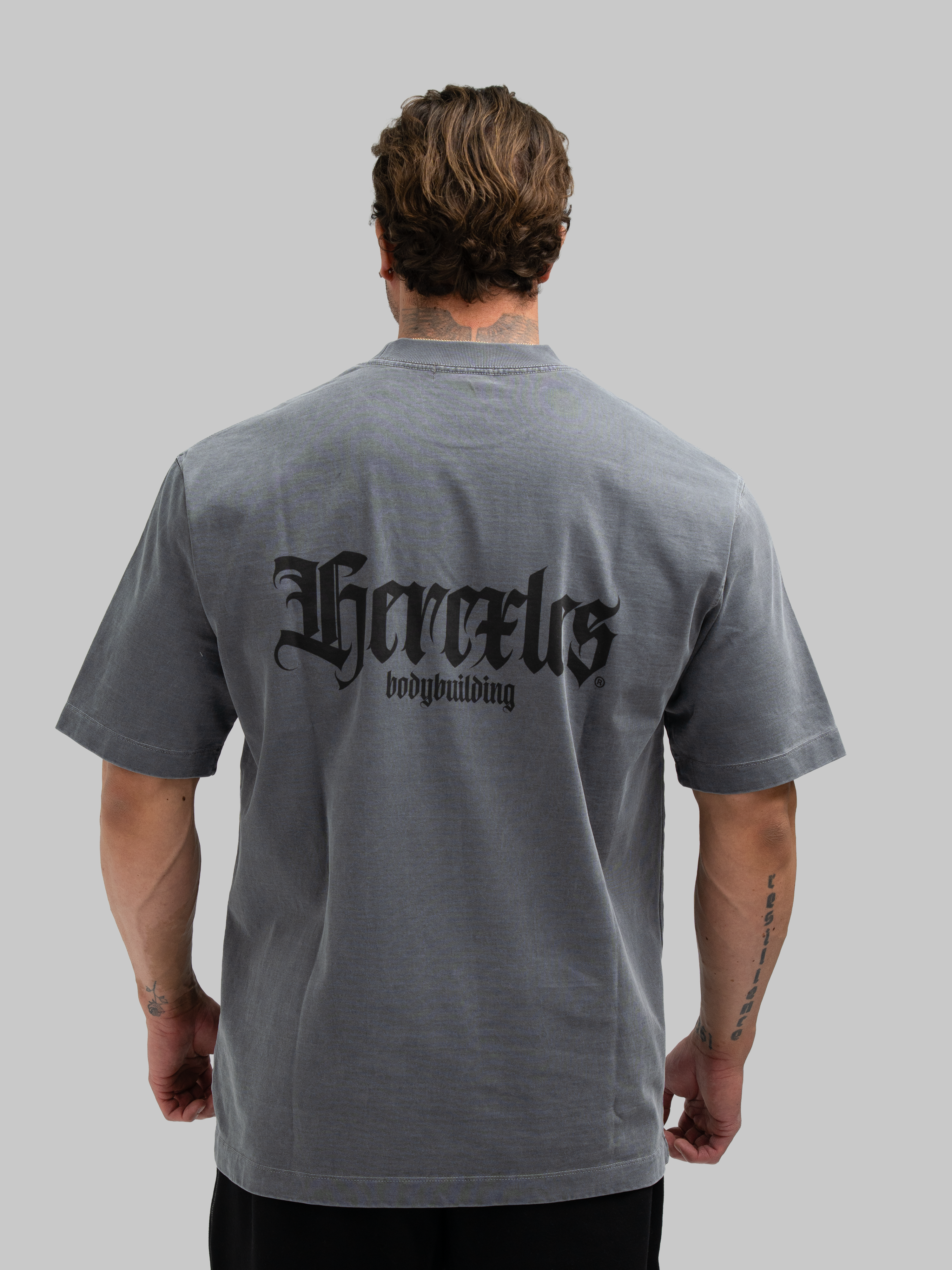 Camiseta extragrande de culturismo 