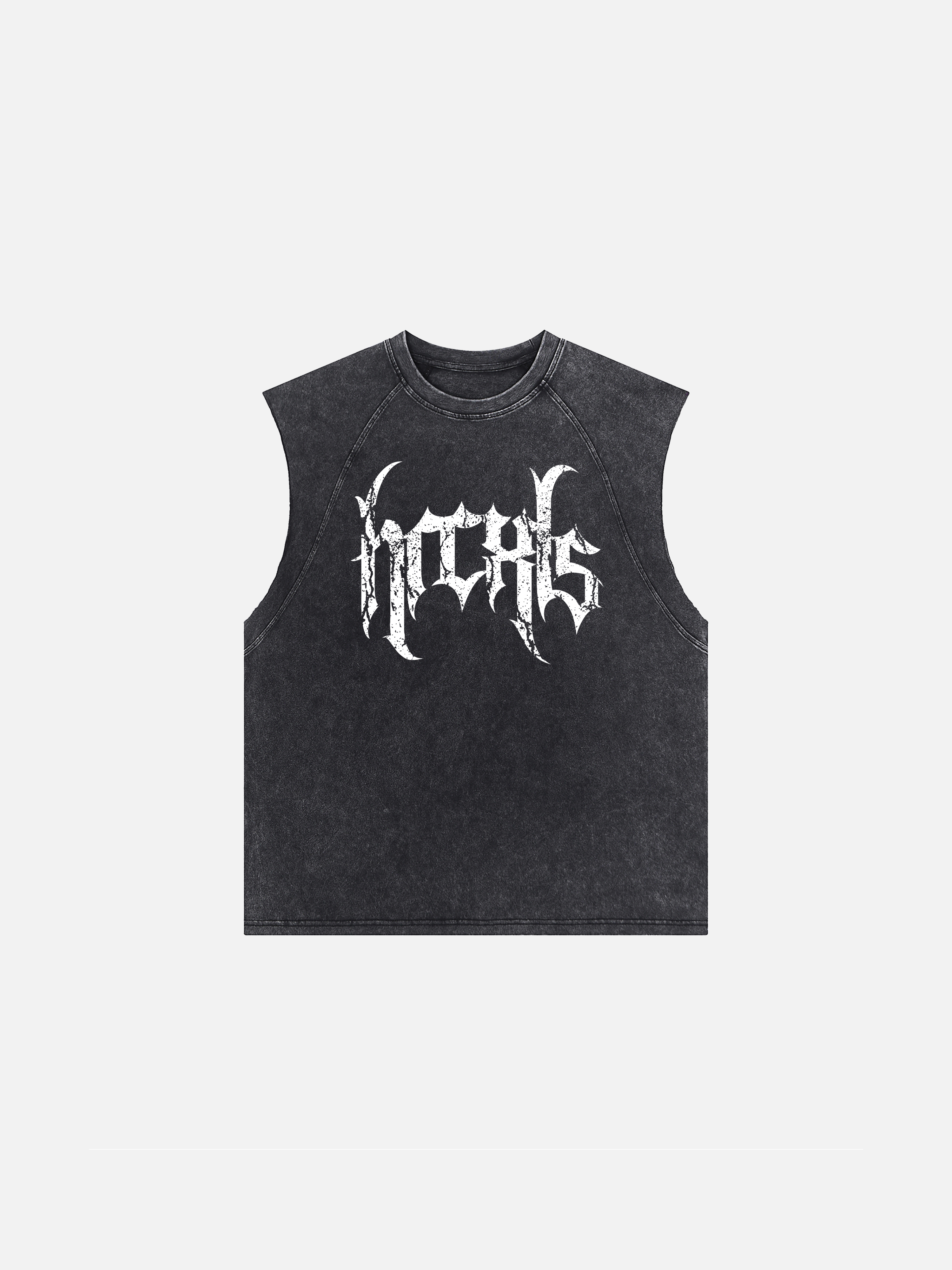 Grunge faded cut off