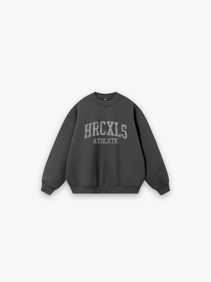 HERCXLES 2026: HRCXLS Athlete Oversized Sweatshirt - Dark Grey front