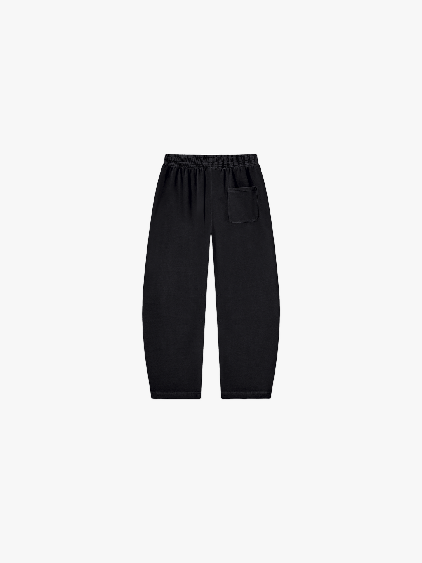 HERCSTUDIOS Sweatpants - Black back flat lay
