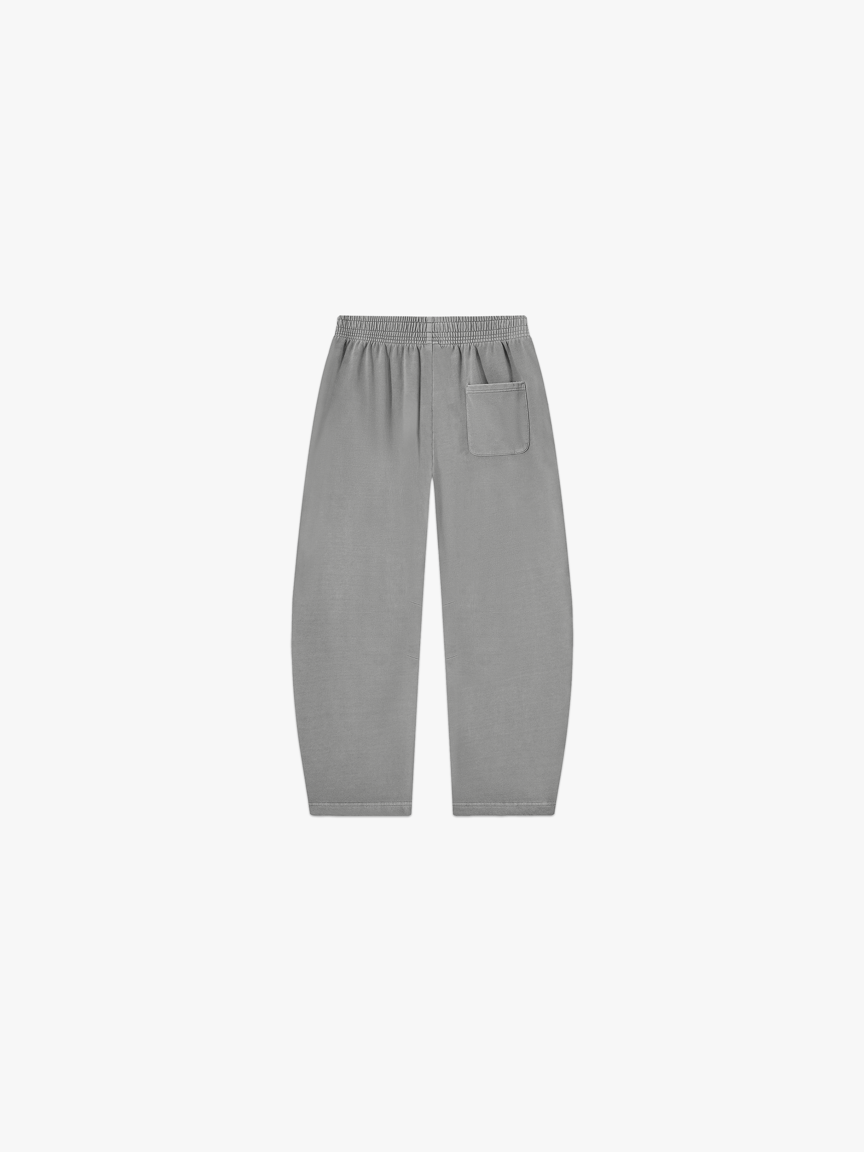 HERCSTUDIOS Sweatpants - Light Grey back flat lay