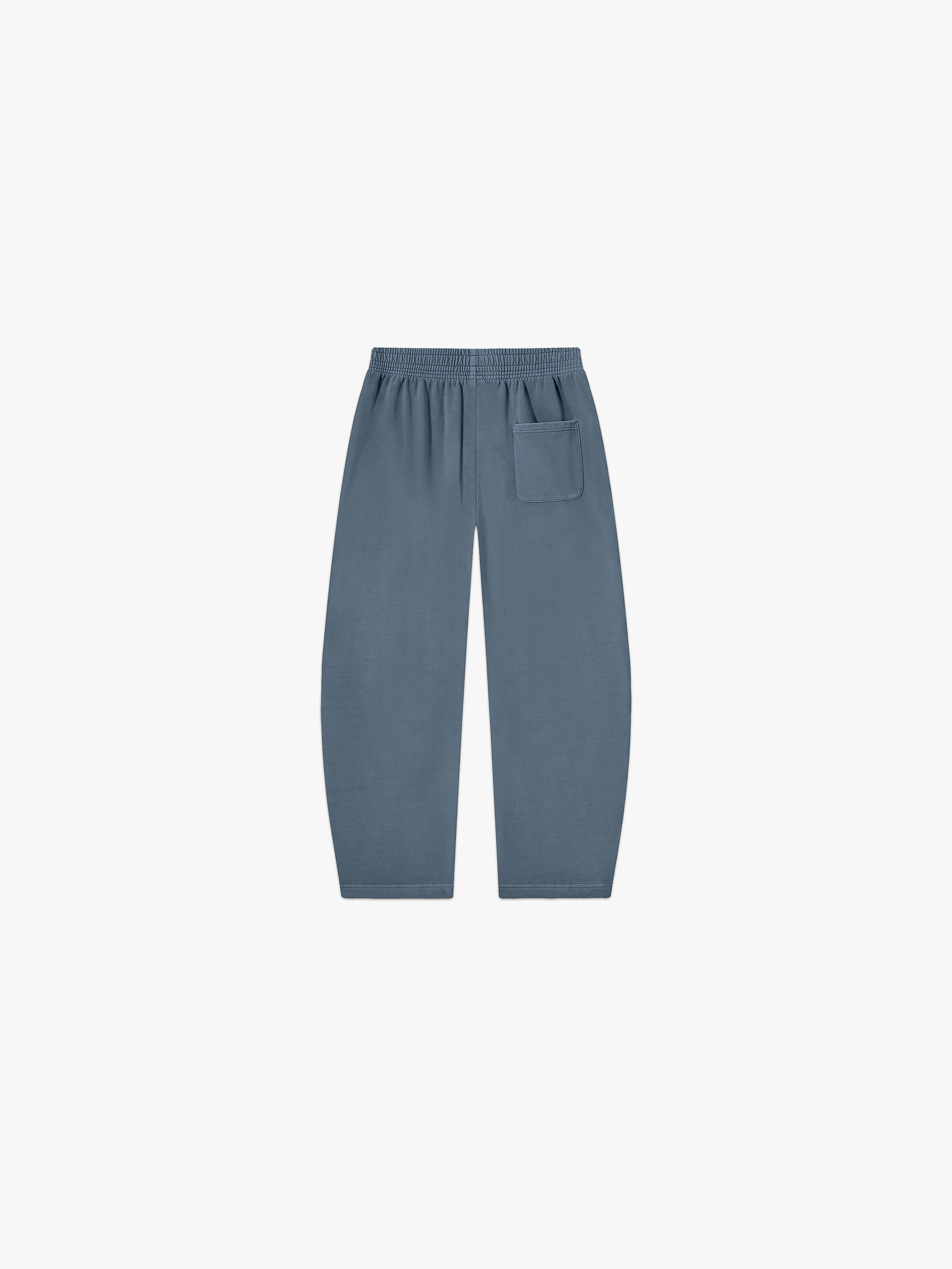 HERCSTUDIOS Sweatpants - Blue Grey back flat lay