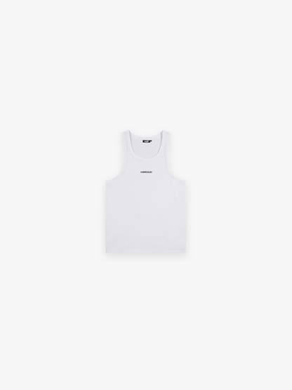 HERCXLES Tank Top - White front flatlay