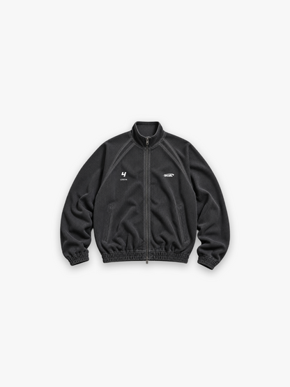 HERCXLES 2026: LCKD IN Mesh Jacket - Washed Black front