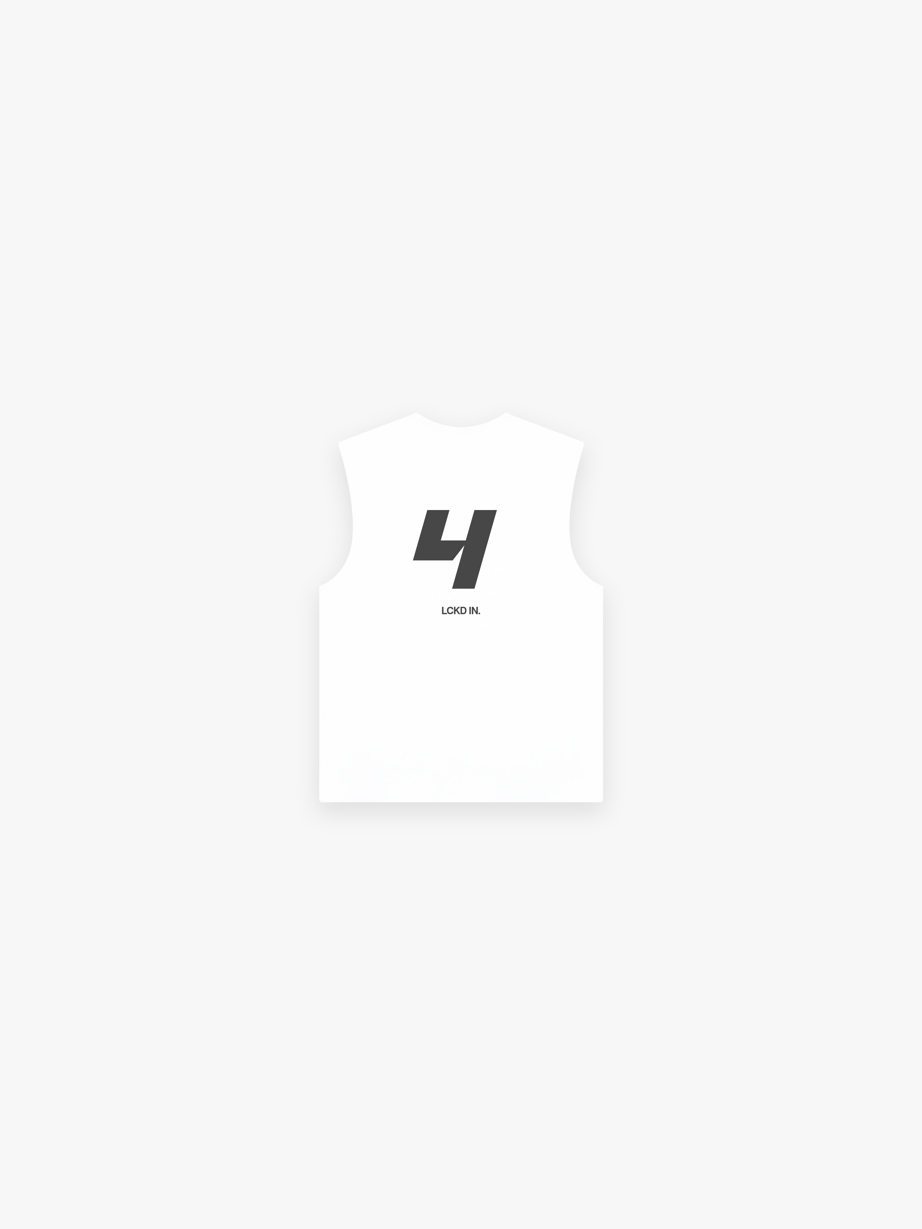HERCXLES 2026: LCKD IN Cut Off - White back