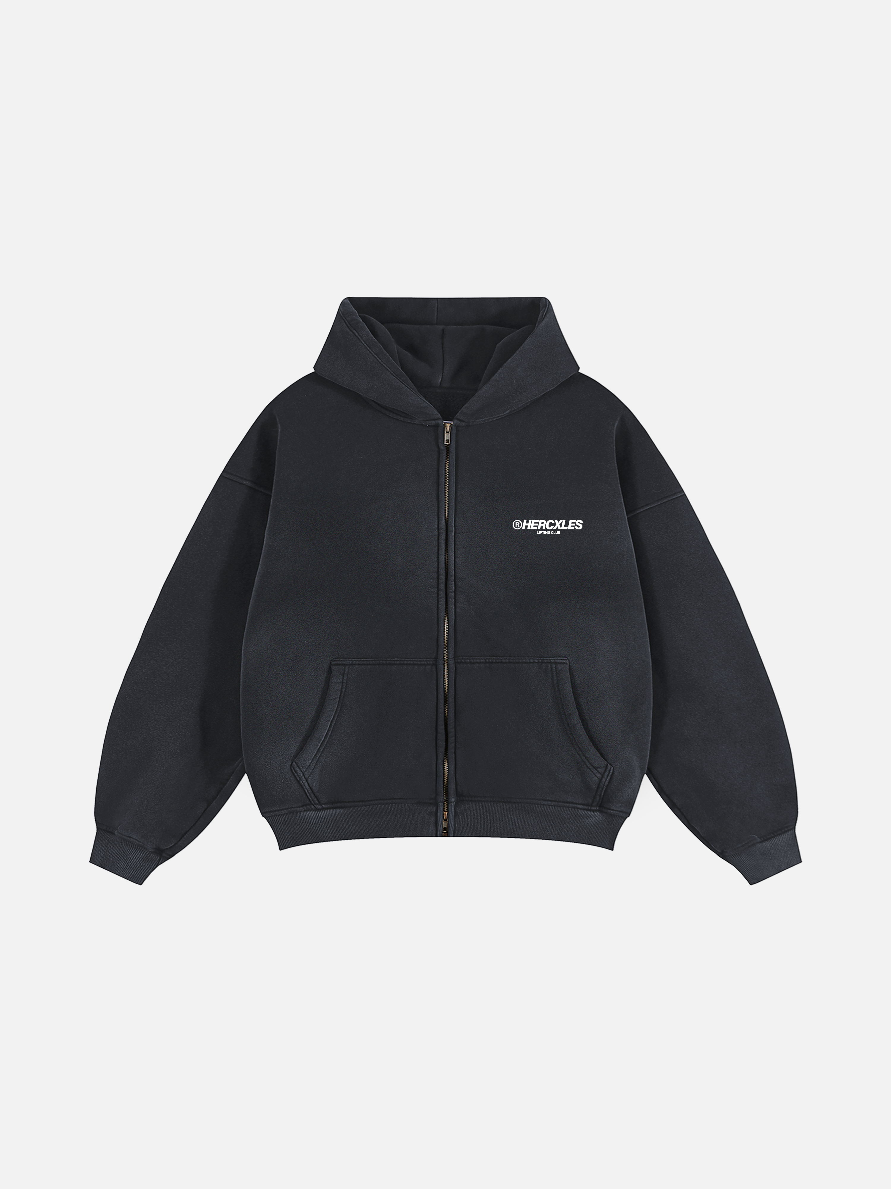 Lifting club zip hoodie