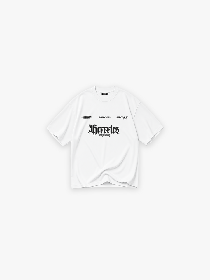 HERCXLES 2026: Logo T-Shirt - White front