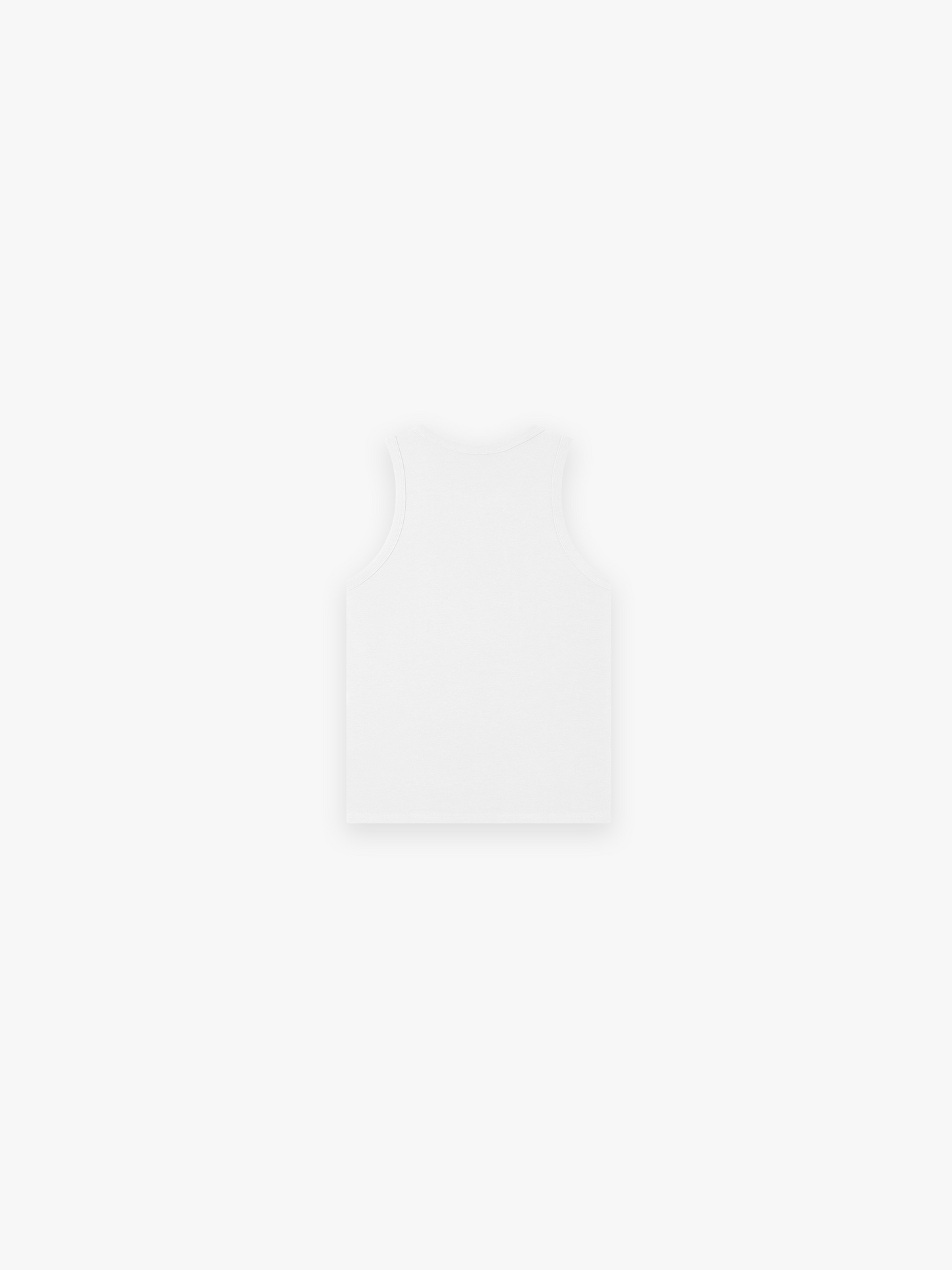 Plain Ribbed Tank Top