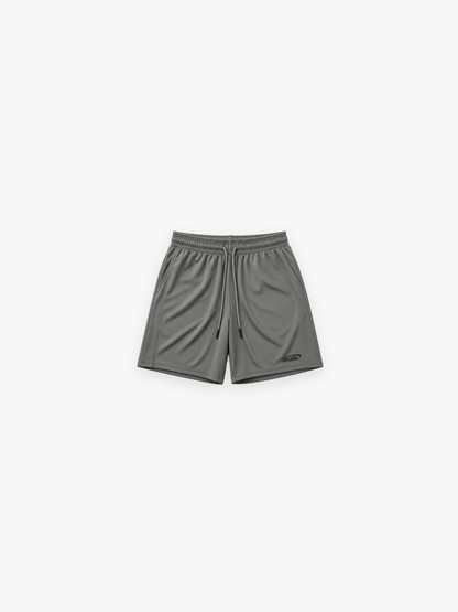 HERCXLES 2026: Sport Drawstring Shorts - Grey flat product image