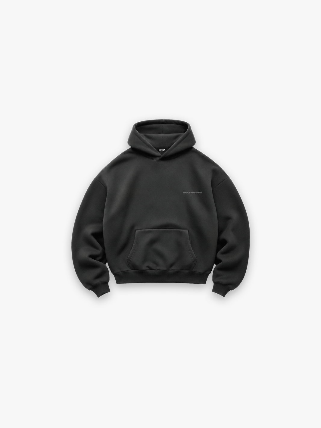 HCX 2026 match: Essential Heavyweight Fleece Hoodie - Studios heavyweight hoodie charcoal