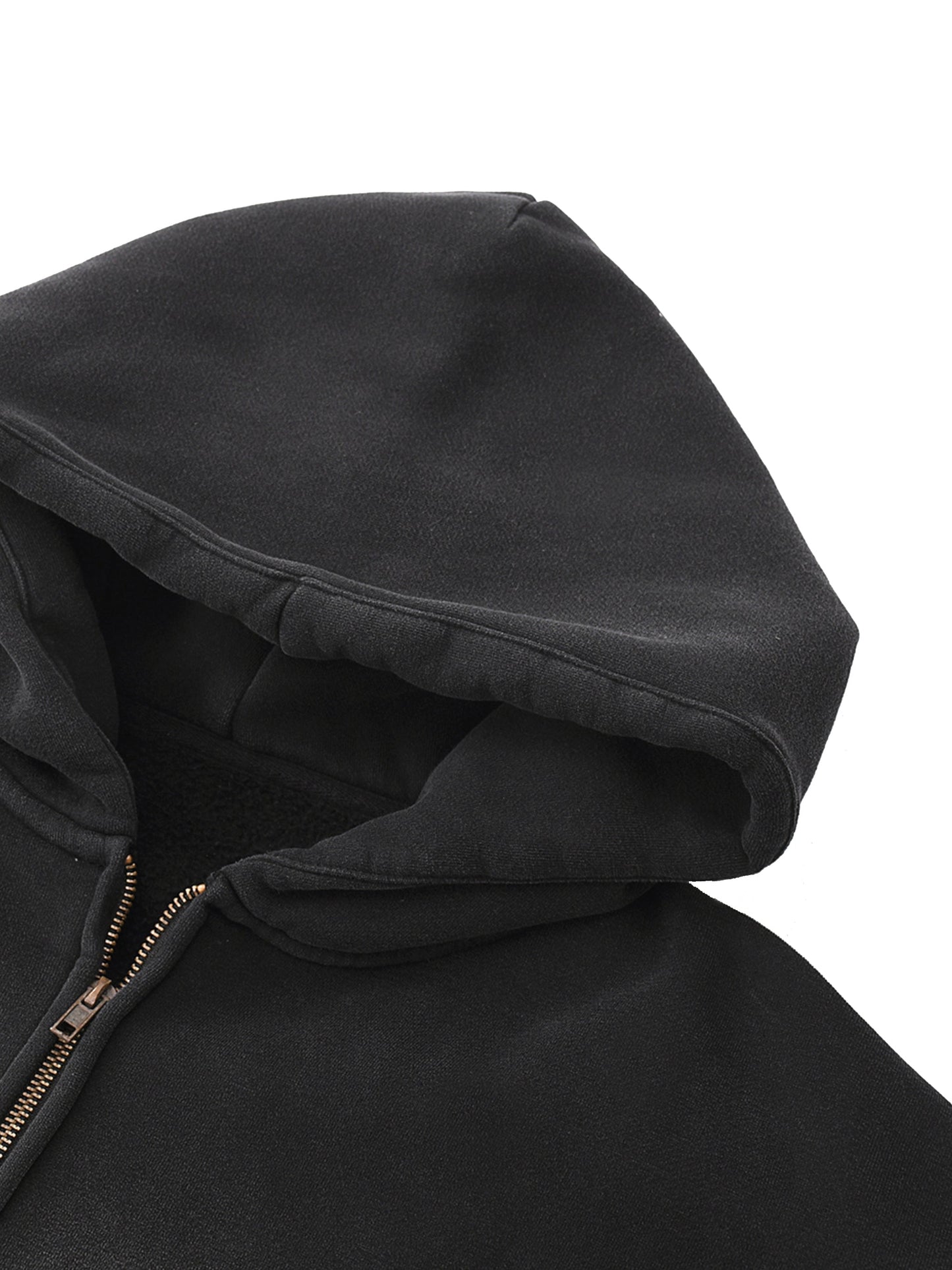 Venom faded oversized zip-up hoodie