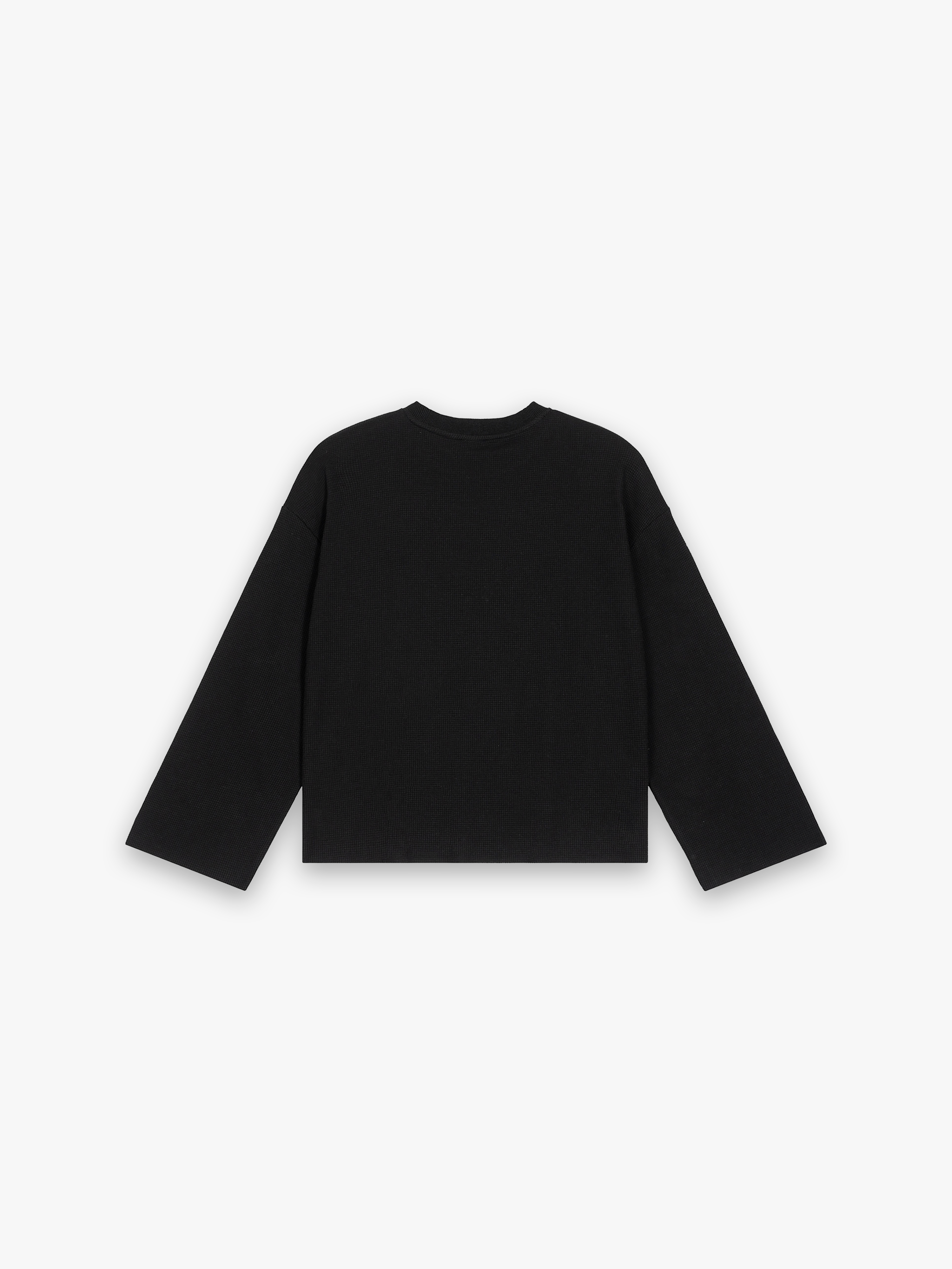 HERCXLES USA Rag Long Sleeve - Black back flat lay