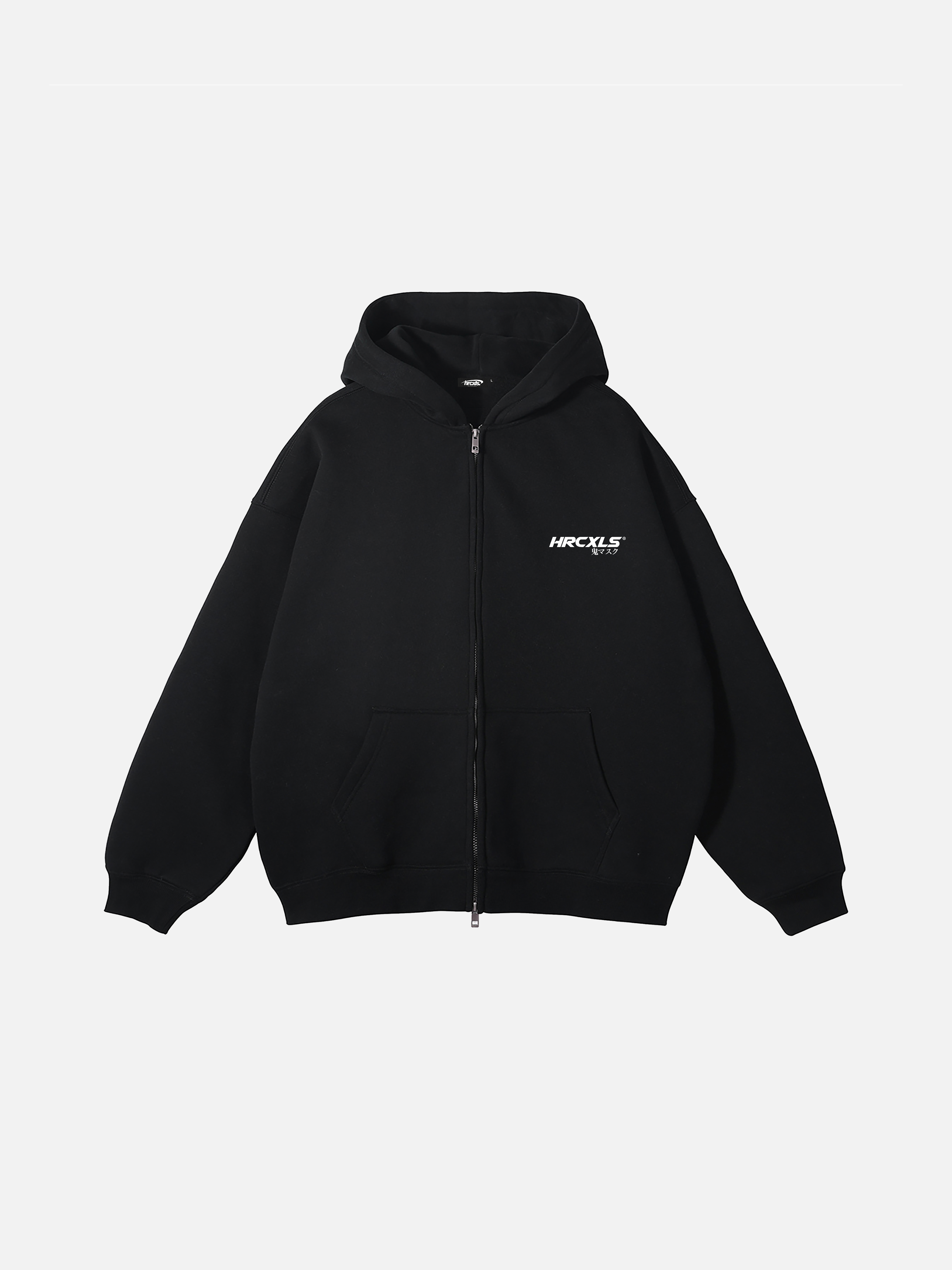 Kuro Relaxed Zip Up Hoodie