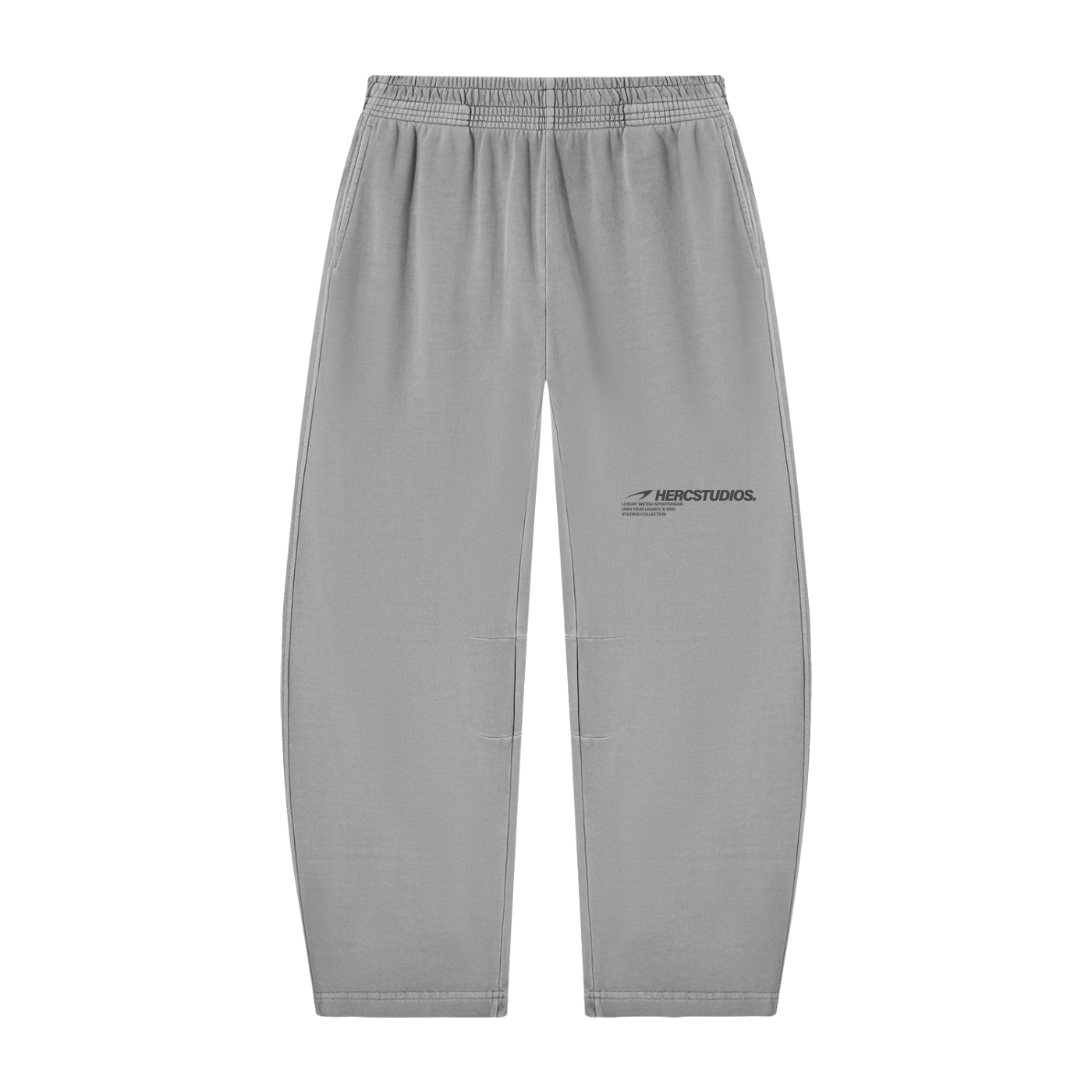 Unisex Vintage Washed Barrel Leg Sweatpants