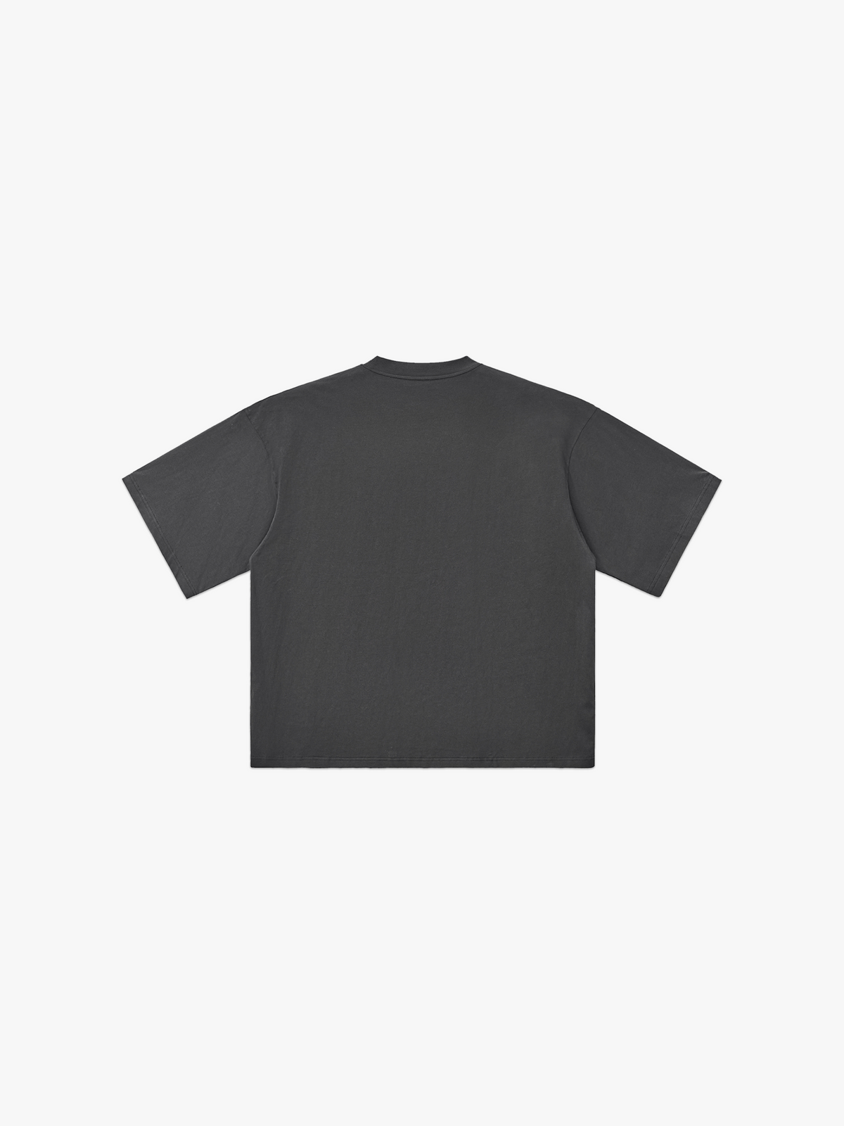 Lifting Club HUGE T-Shirt - Grey / Cream back flat lay