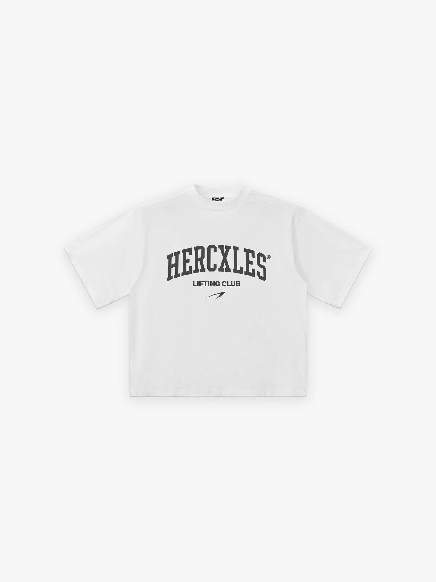Lifting Club HUGE T-Shirt - White front flat lay