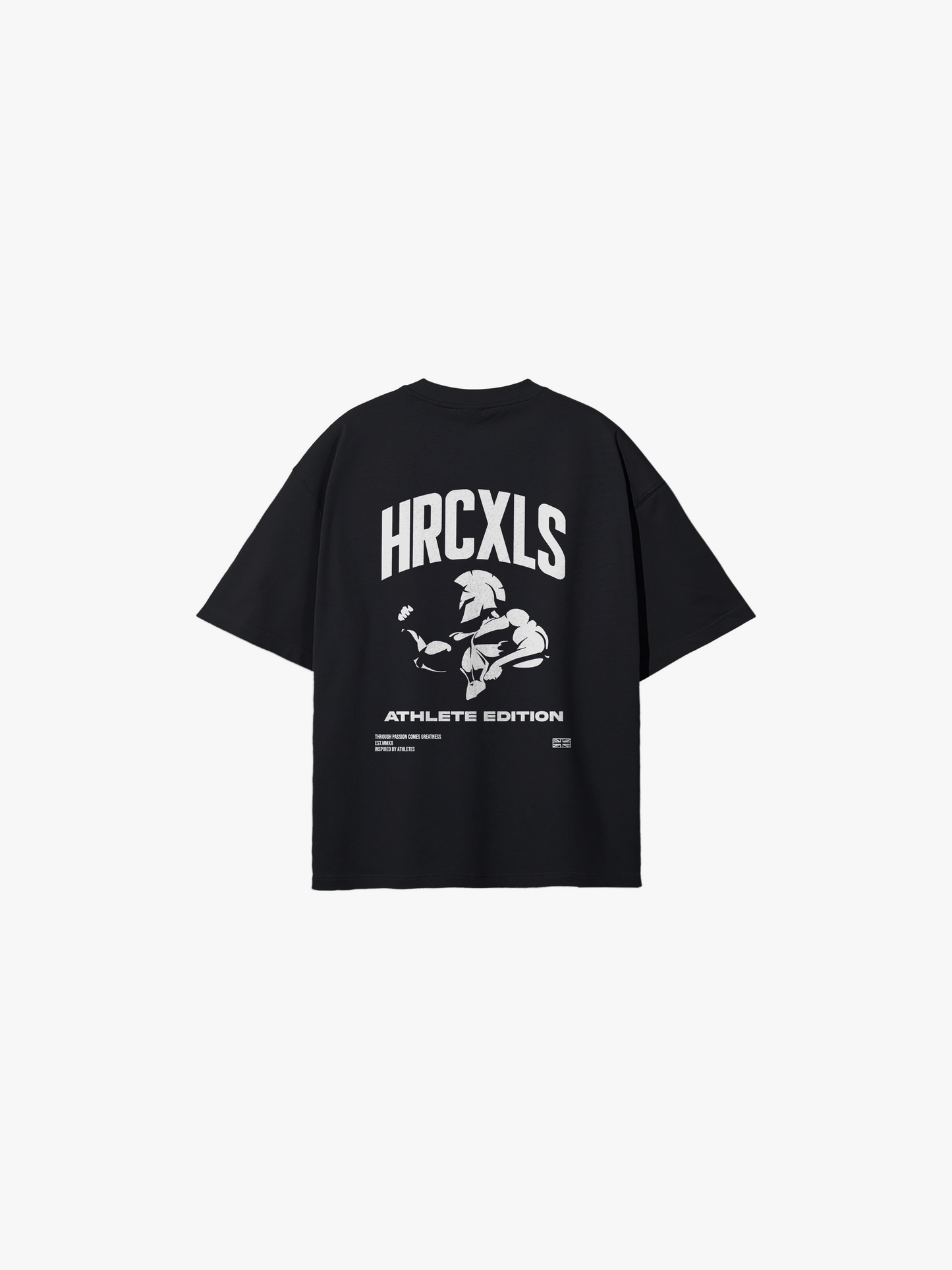 HERCXLES: Athlete Edition Oversized T-Shirt - Black image 1 flat lay
