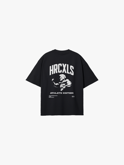 HERCXLES: Athlete Edition Oversized T-Shirt - Black image 1 flat lay