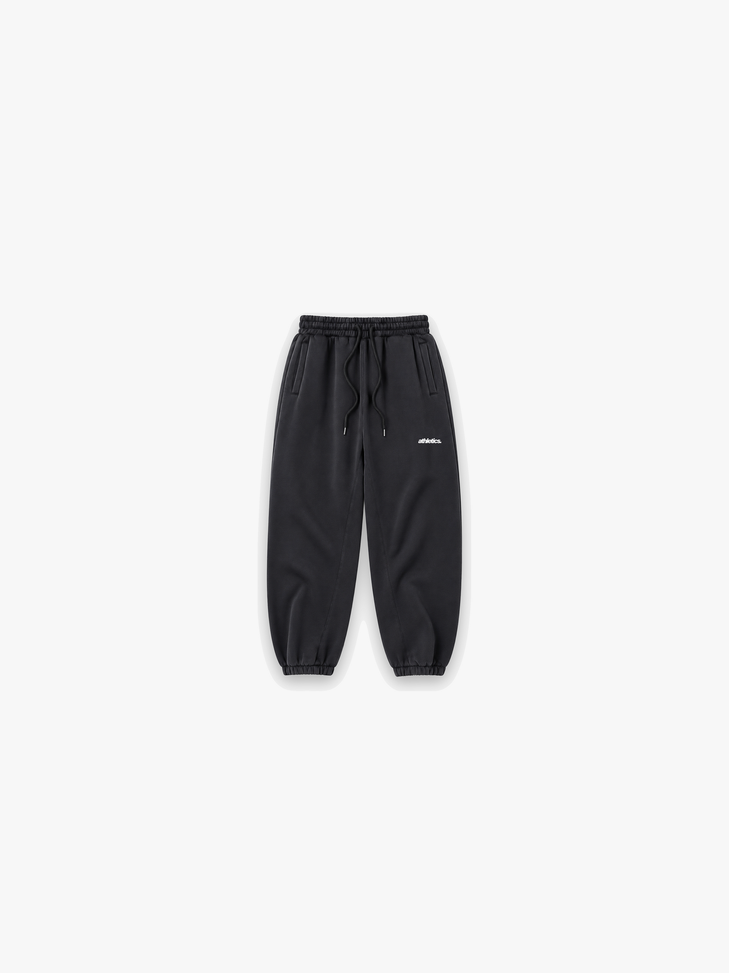 Athletics Oversized Sweatpants - Black flat lay front