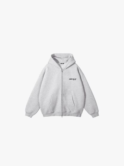 Kuro Relaxed Zip Up Hoodie
