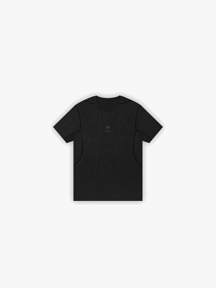 HERCXLES 2026: LCKD IN Fitness Tee - Black front