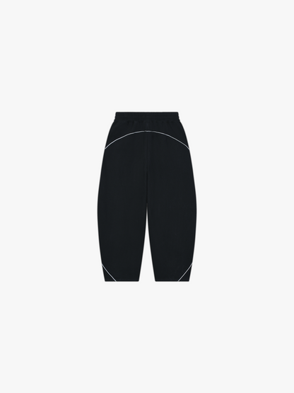 HERCSTUDIOS Reflective Sweatpants - Black back flat lay